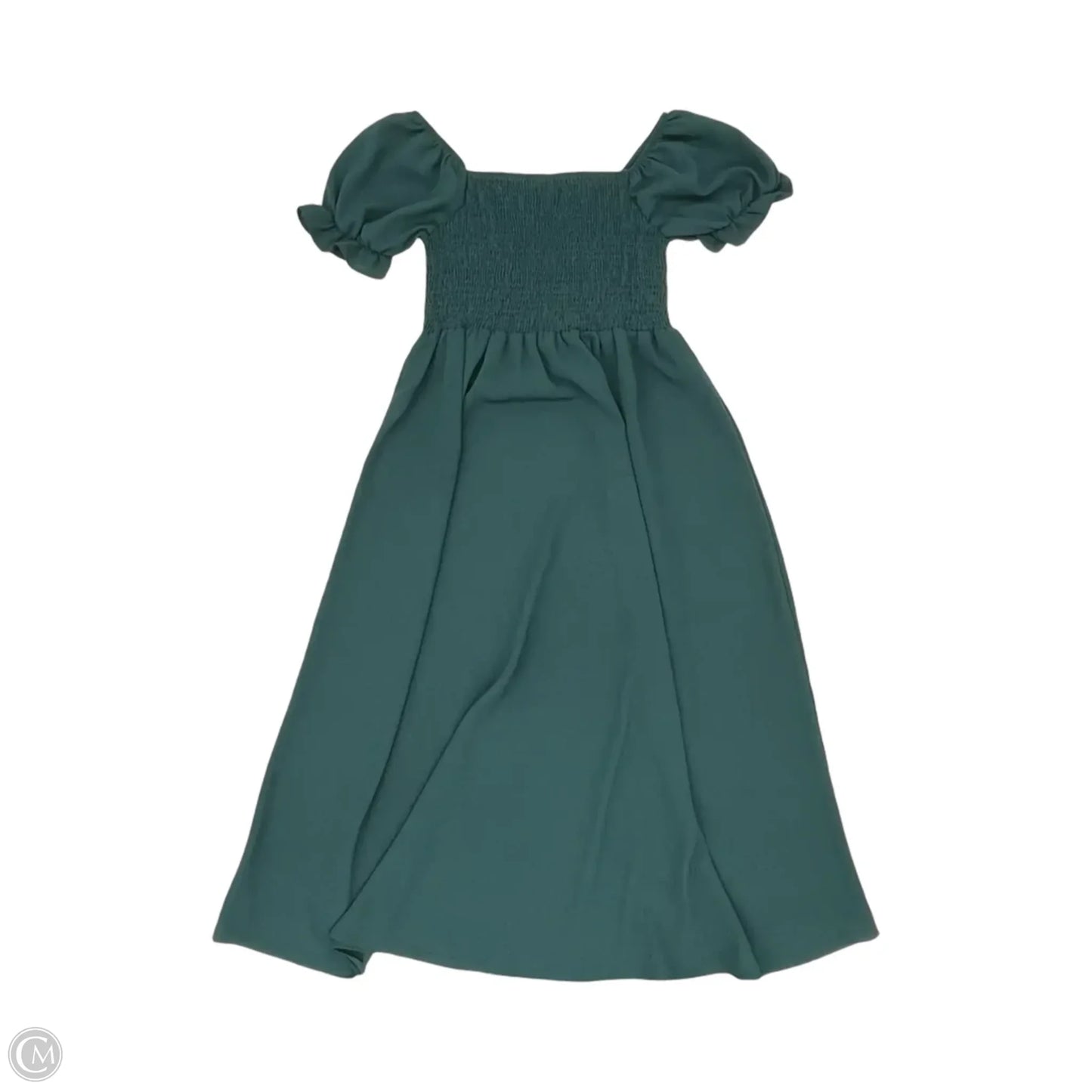 Dress Party Midi By Clothes Mentor In Green, Size: M