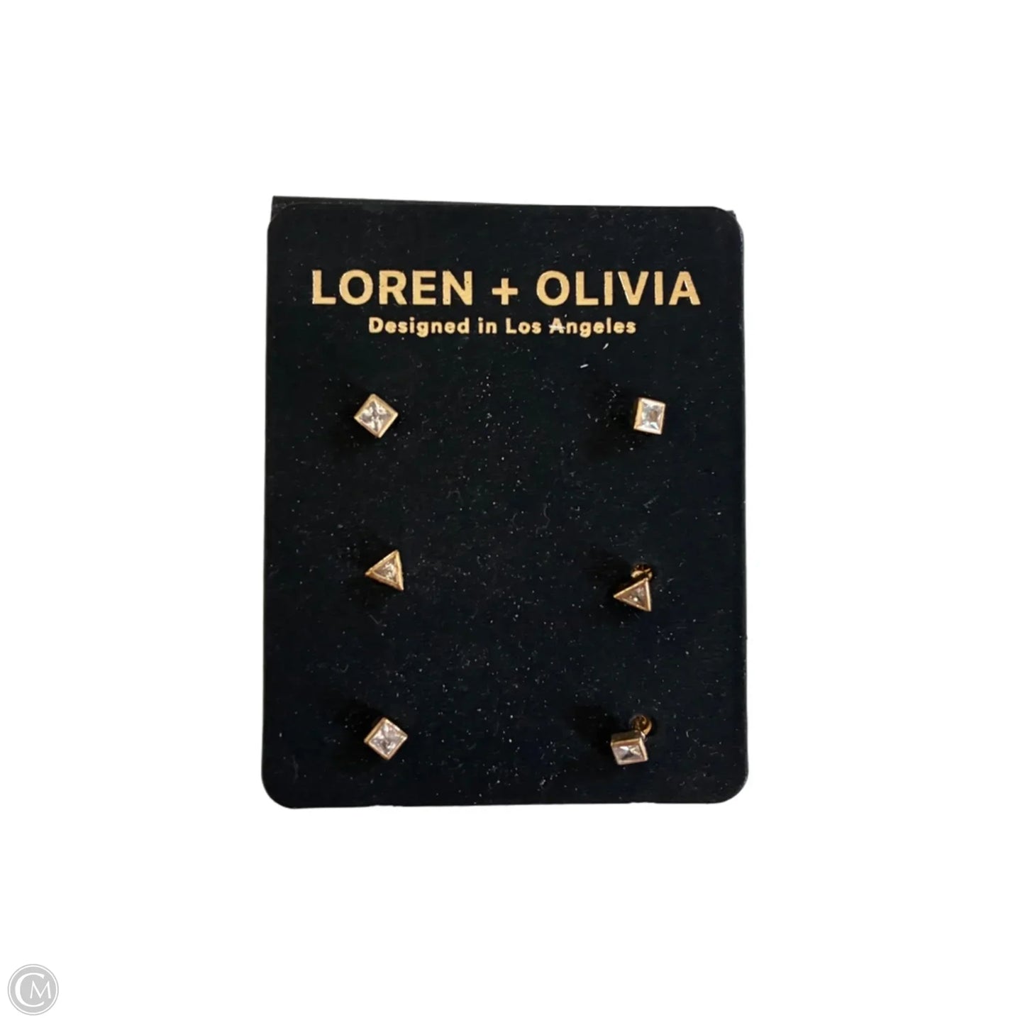 Earrings Stud By Clothes Mentor, Size: 03 Piece Set