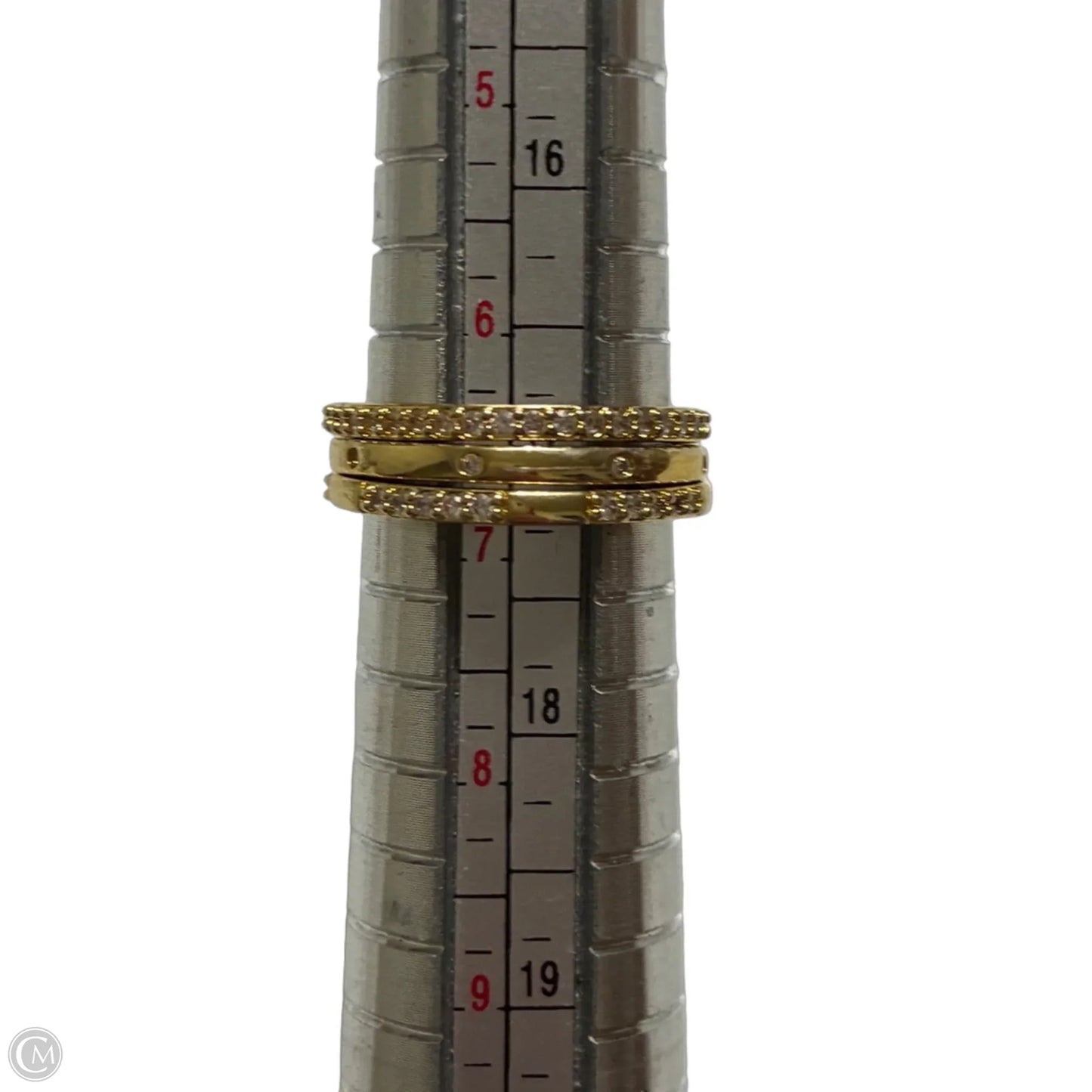 Ring Stackable By Clothes Mentor, Size: 03 Piece Set