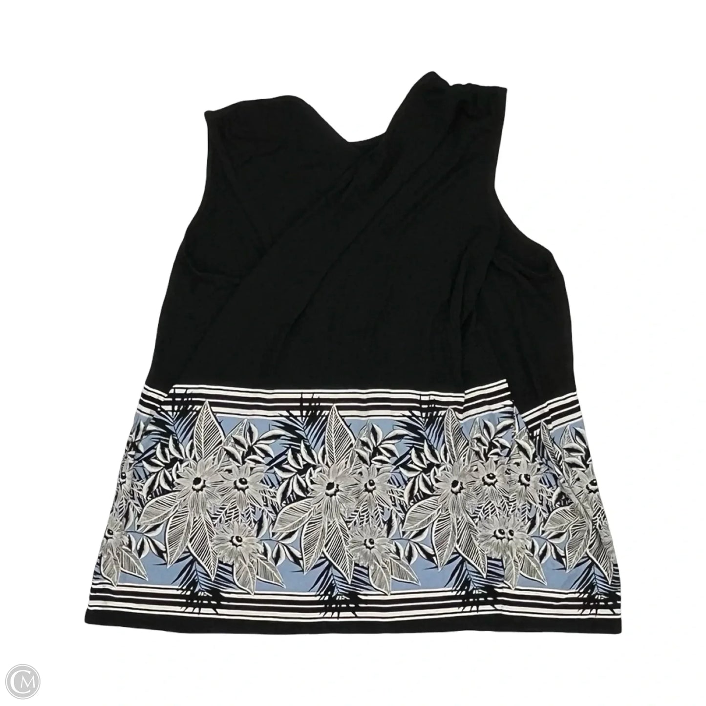 Top Sleeveless By J. Jill In Black, Size: M