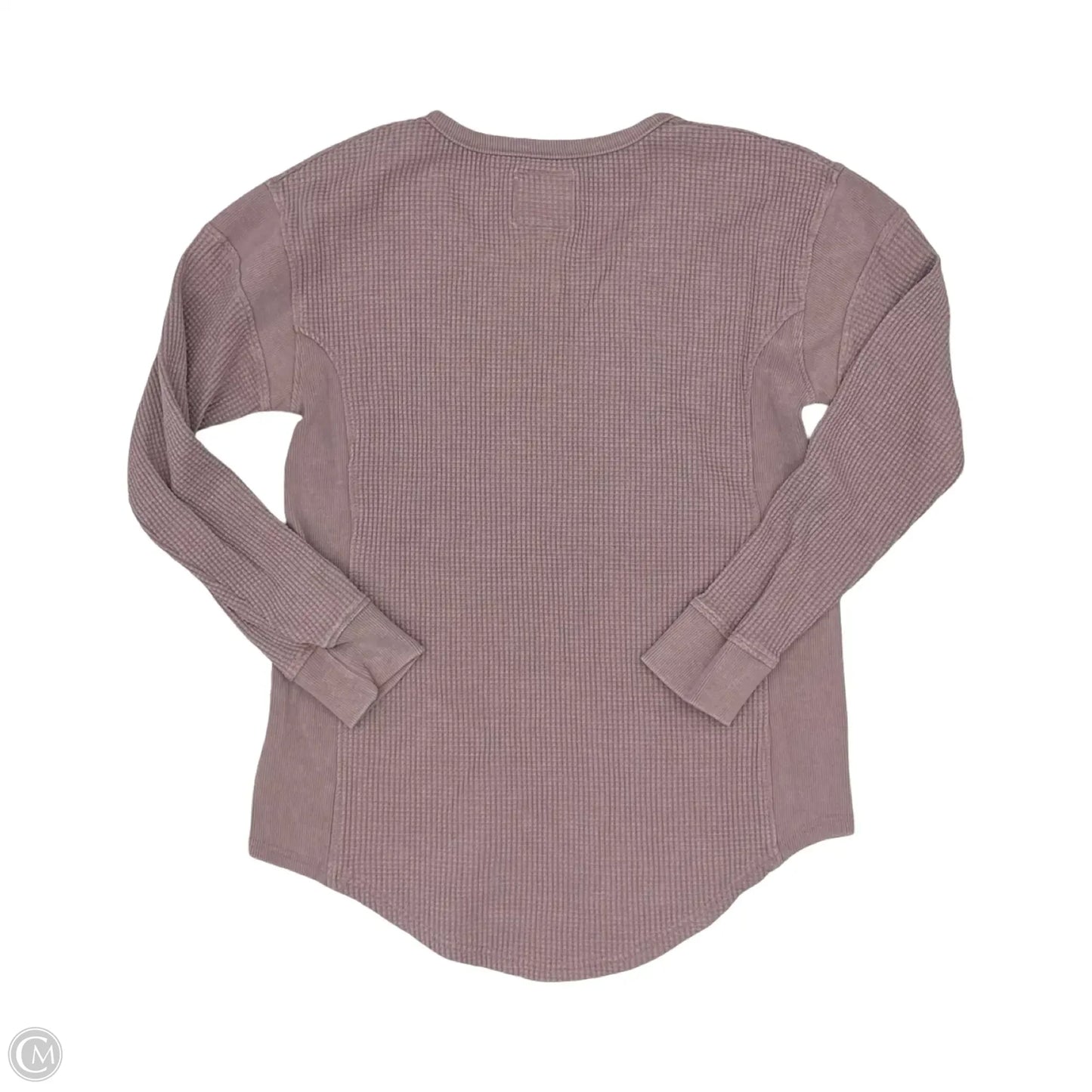 Top Long Sleeve By C And C In Mauve, Size: M