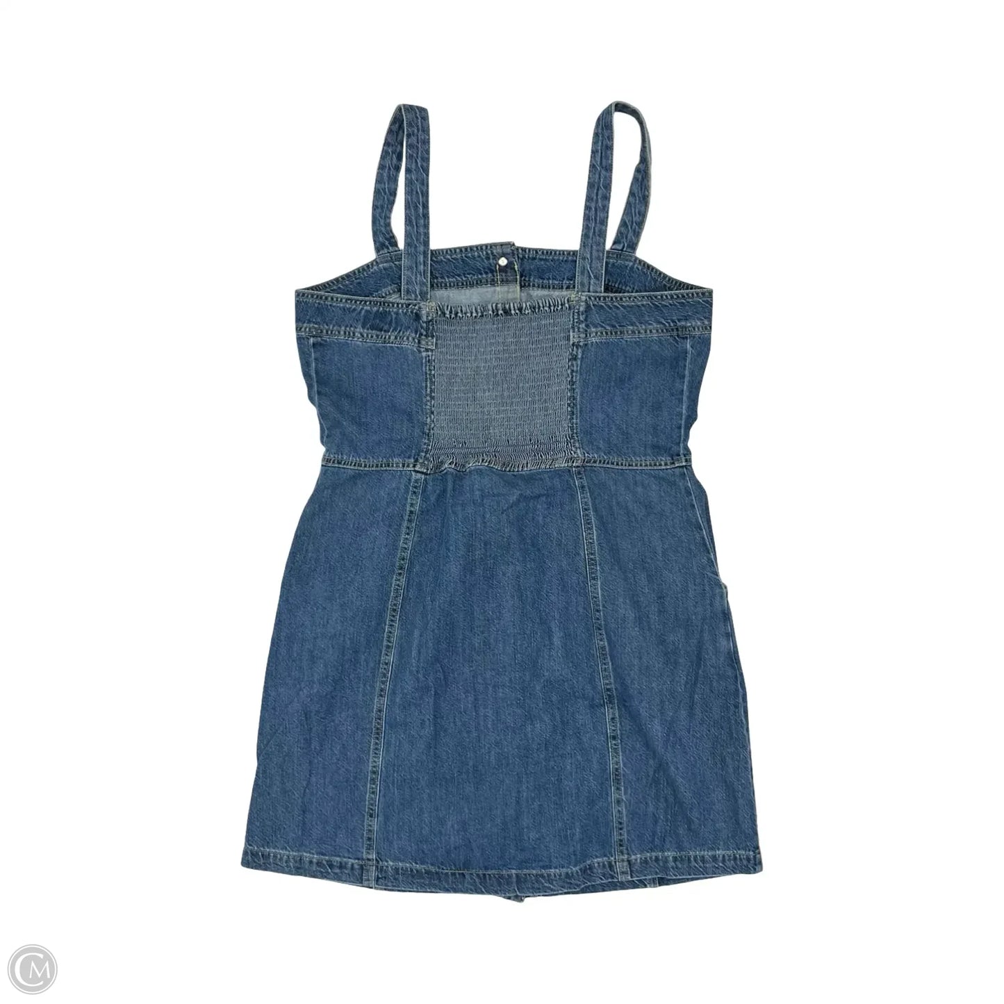 Dress Casual Short By Levis In Blue Denim, Size: L