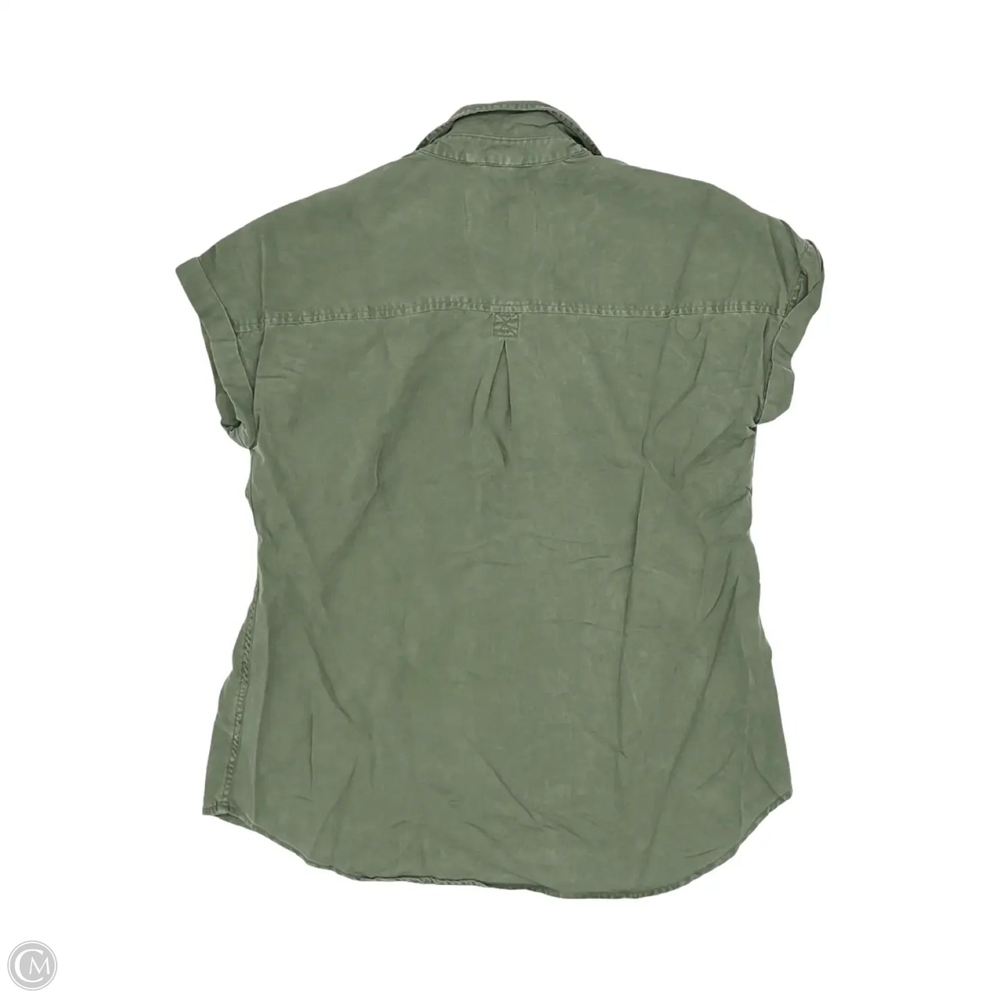 Blouse Short Sleeve By Pistola In Green, Size: M