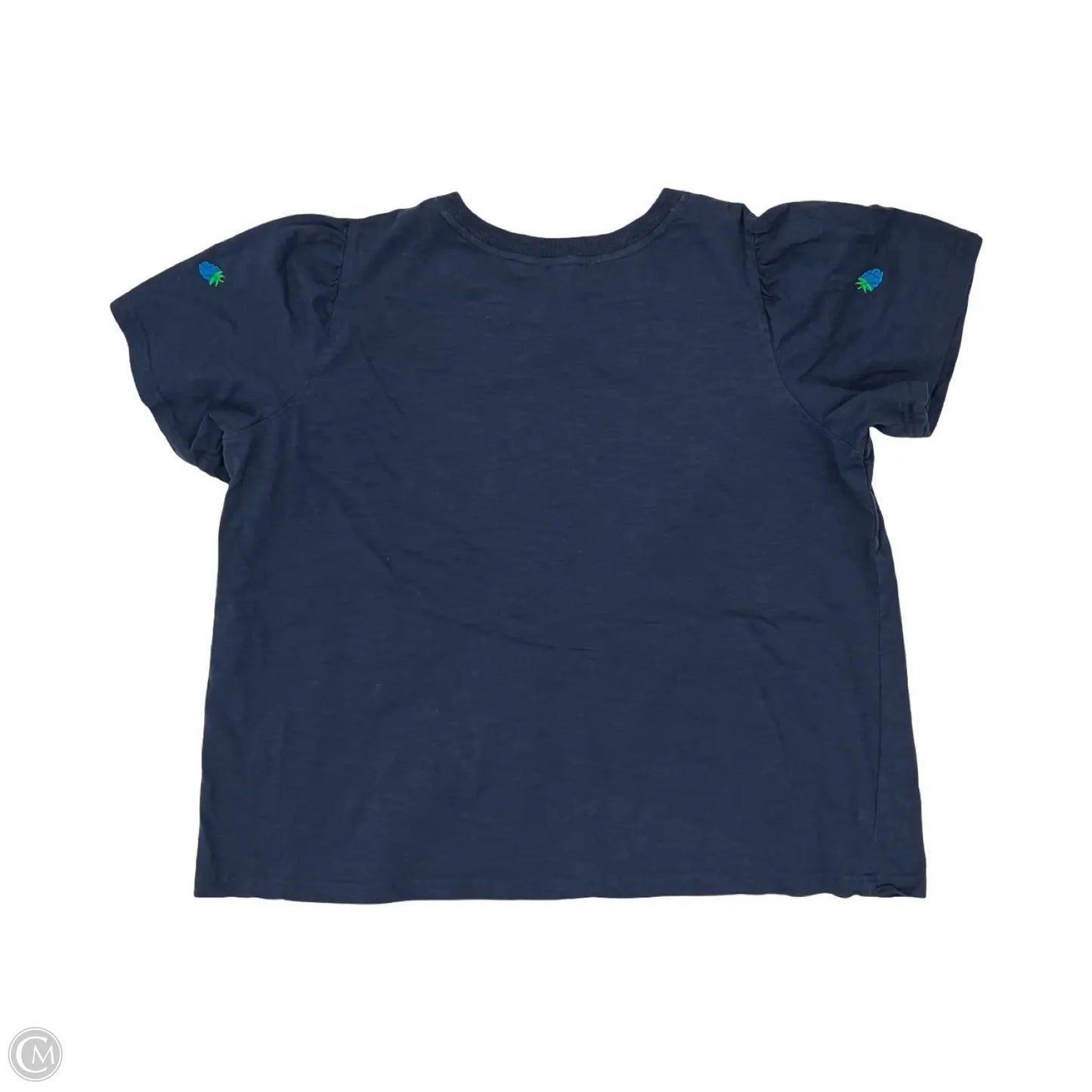 Top Short Sleeve By Jane And Delancey In Navy, Size: 2x