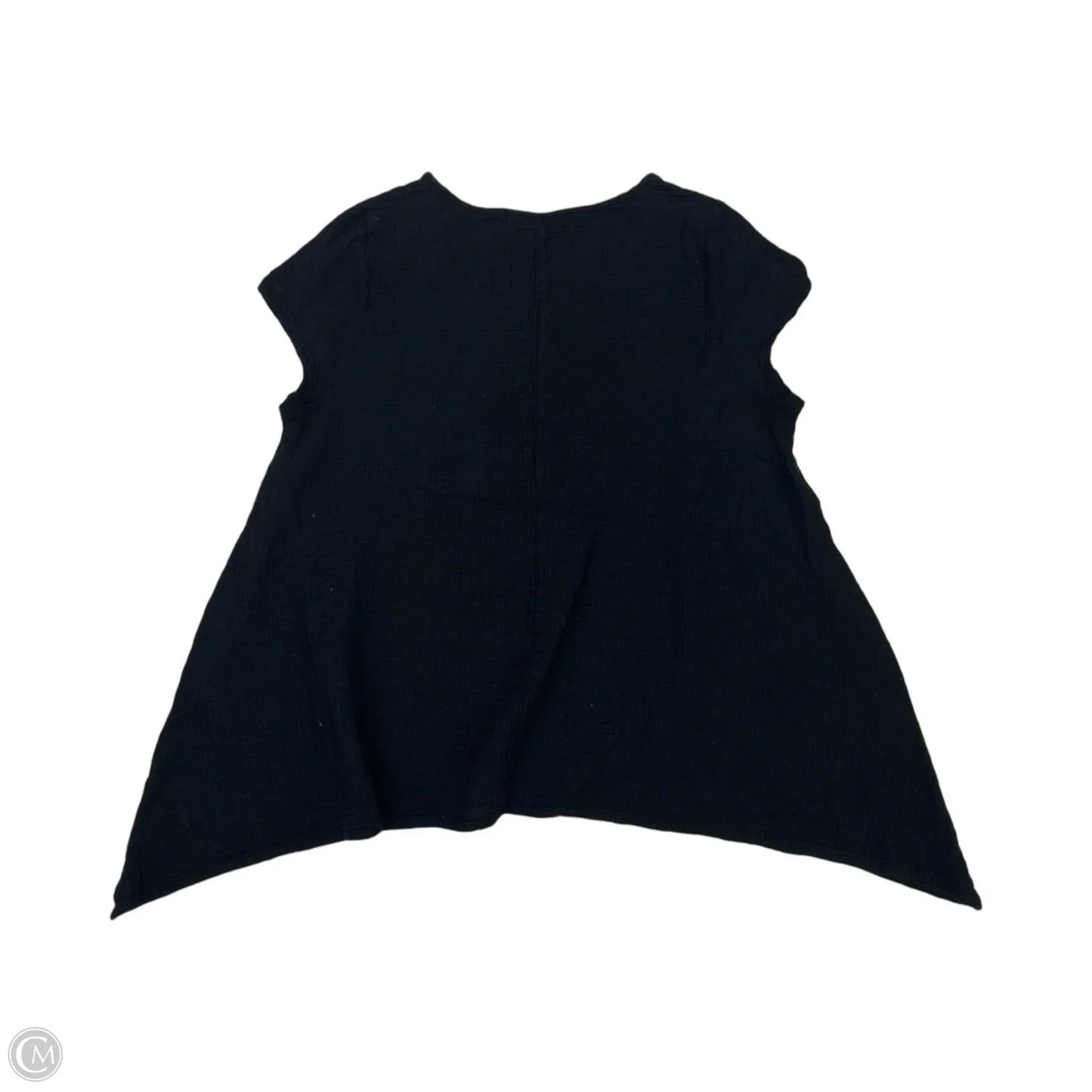 Top Short Sleeve By Bryn Walker In Black, Size: L