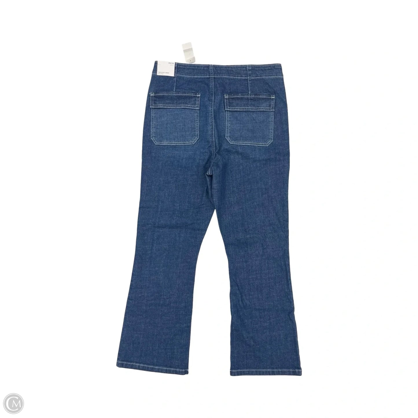 Jeans Straight By Loft In Blue Denim, Size: 10