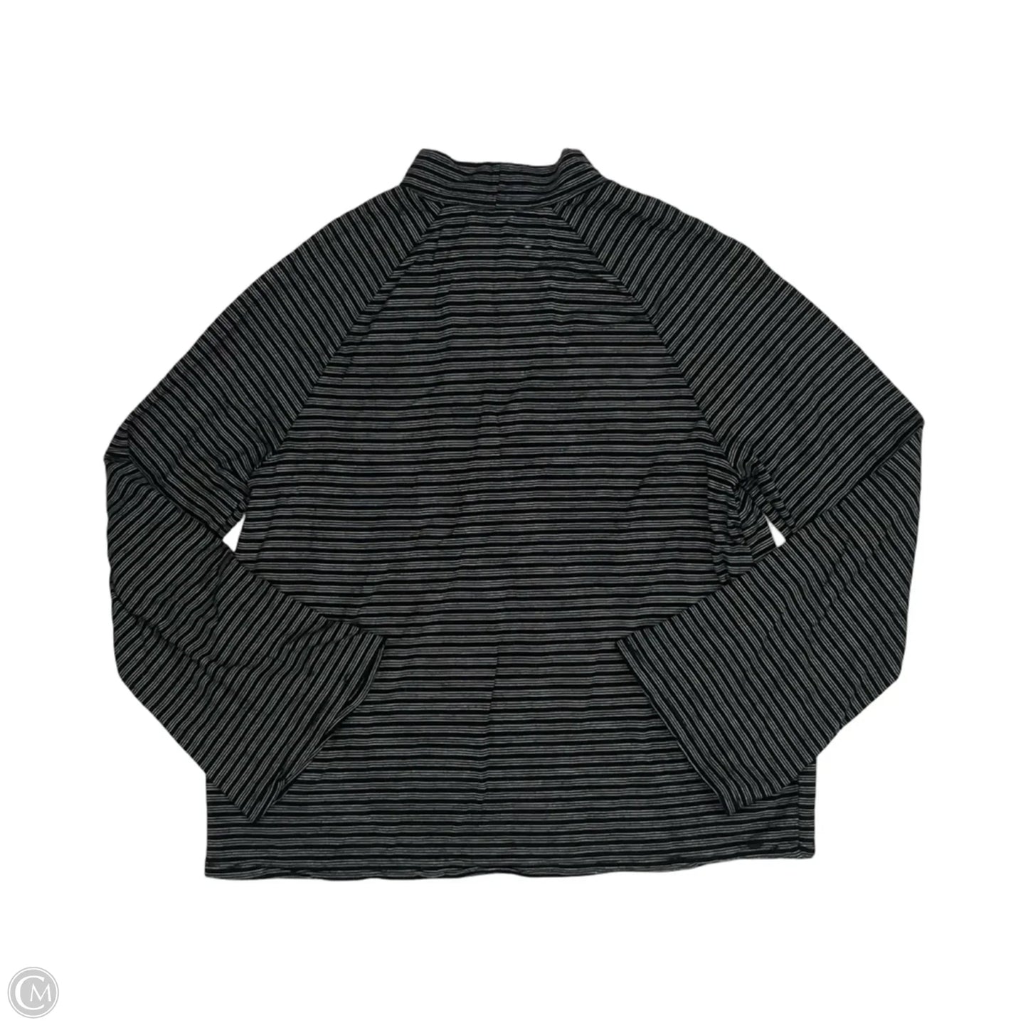 Top Long Sleeve By Cupcakes And Cashmere In Black & White, Size: S