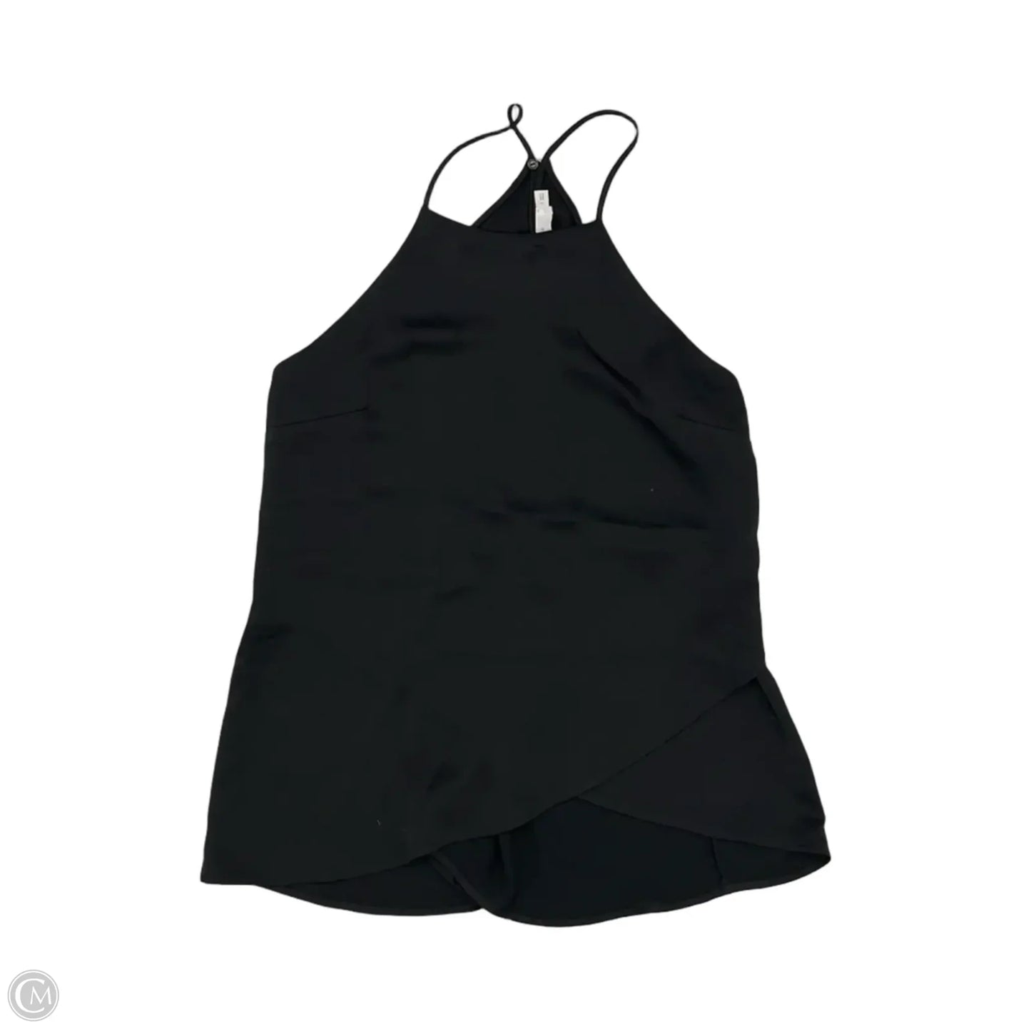 Blouse Sleeveless By Lush In Black, Size: S