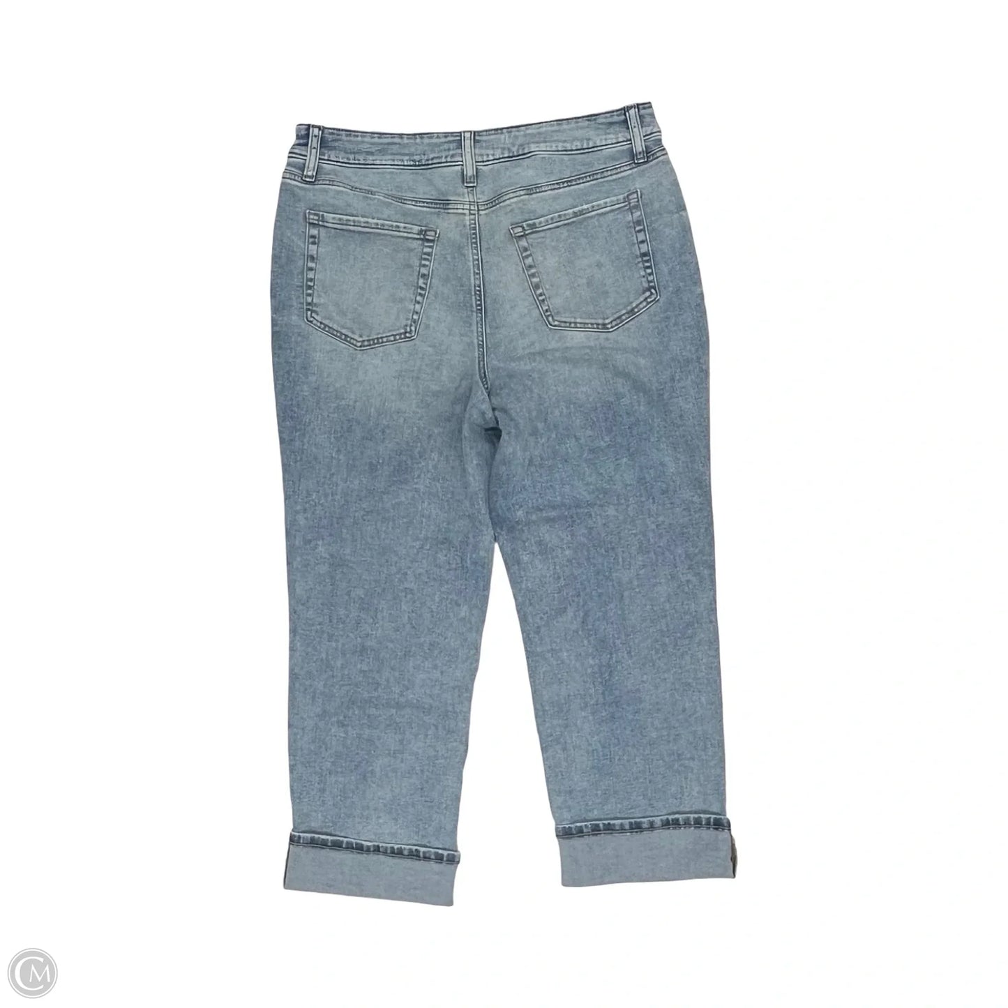 Jeans Straight By Maurices In Blue Denim, Size: 16