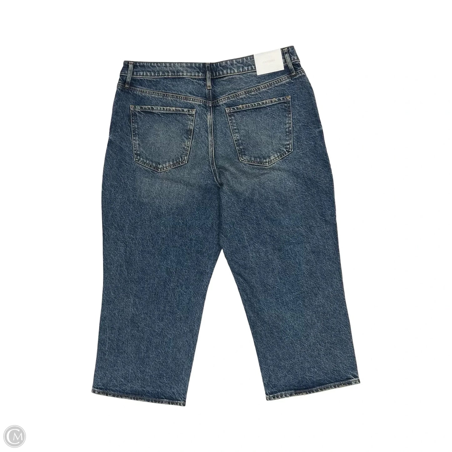 Jeans Boyfriend By Express In Blue Denim, Size: 16