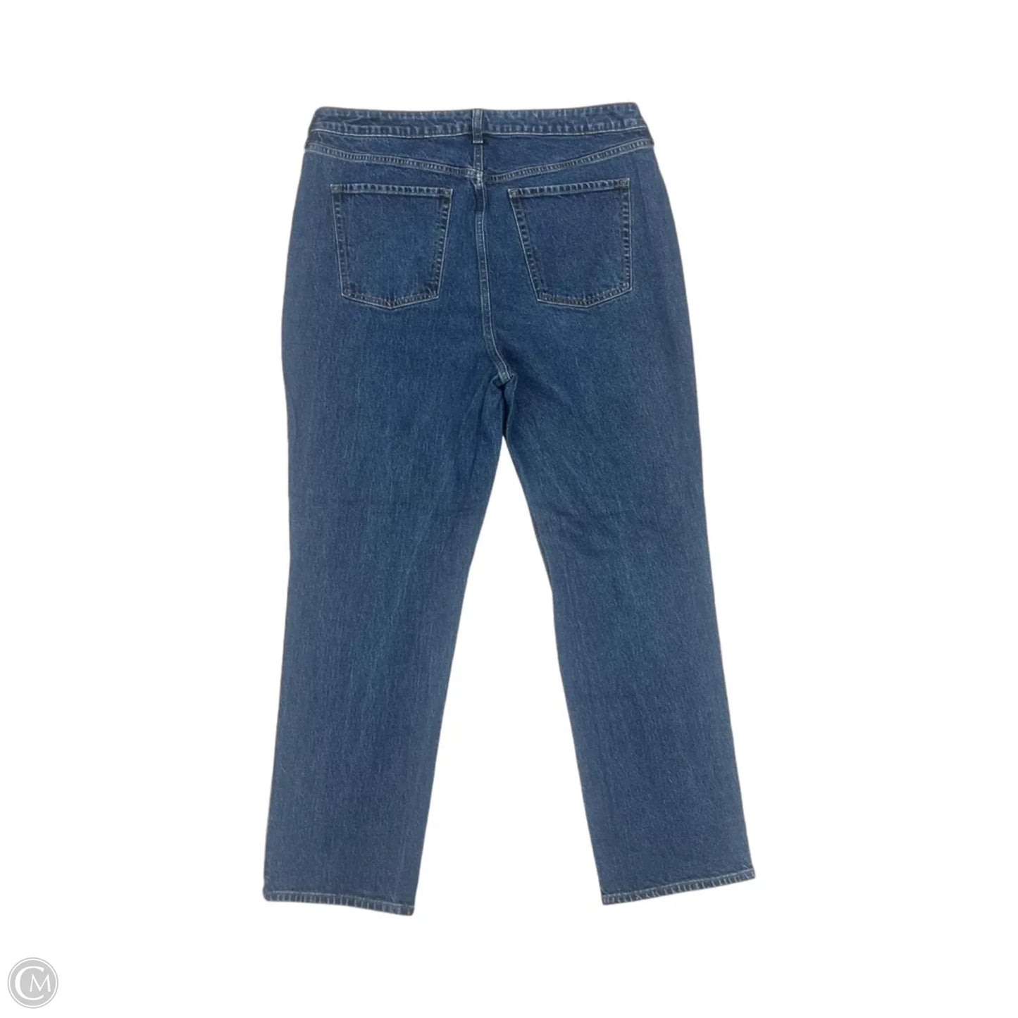 Jeans Straight By Old Navy In Blue Denim, Size: 16