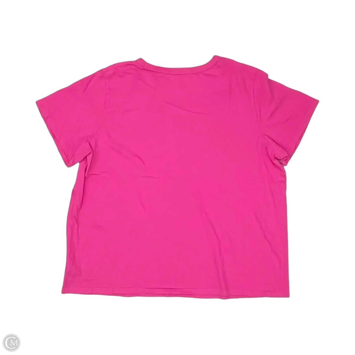 Top Short Sleeve Basic By Old Navy In Pink, Size: Xl