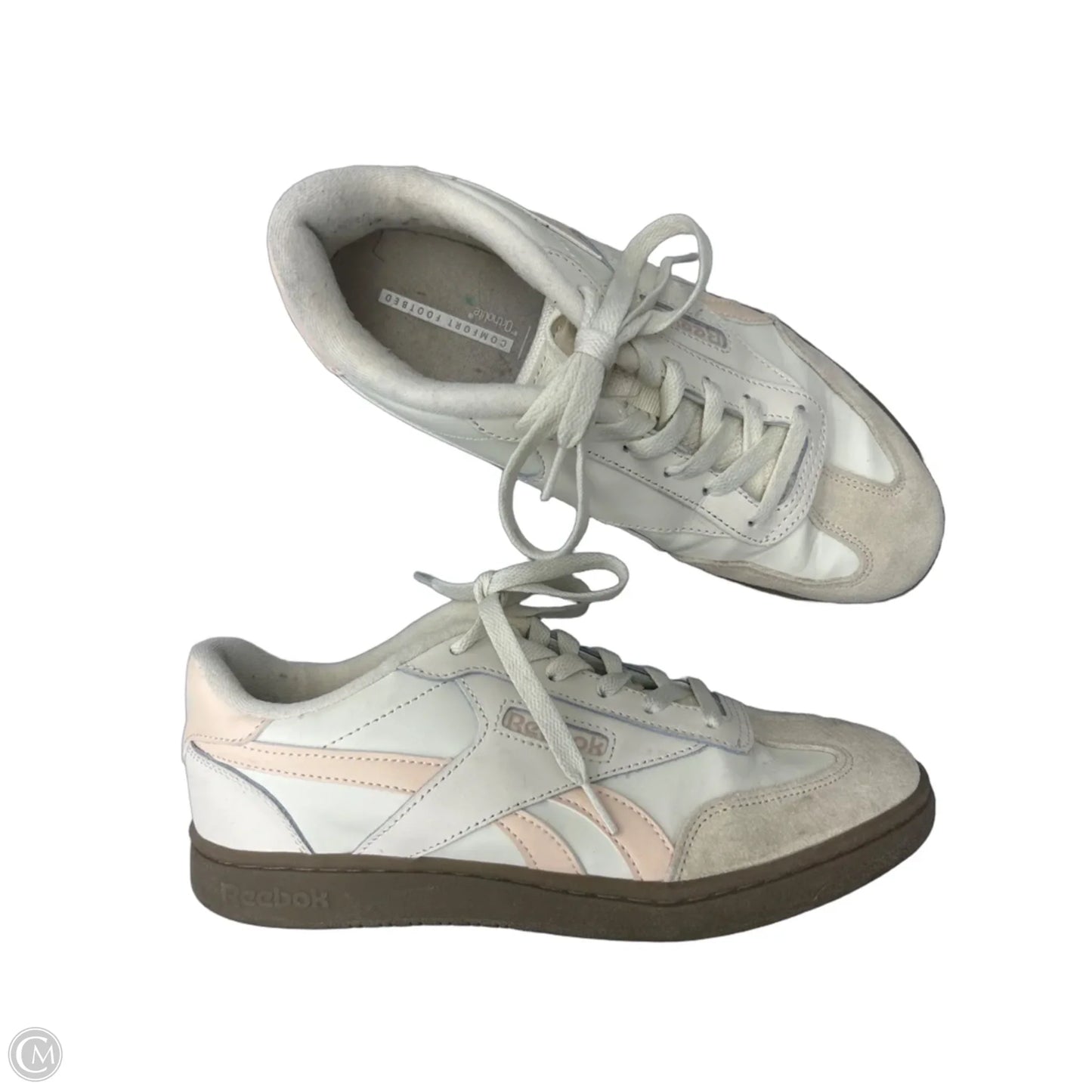 Shoes Sneakers By Reebok In Cream, Size: 8.5