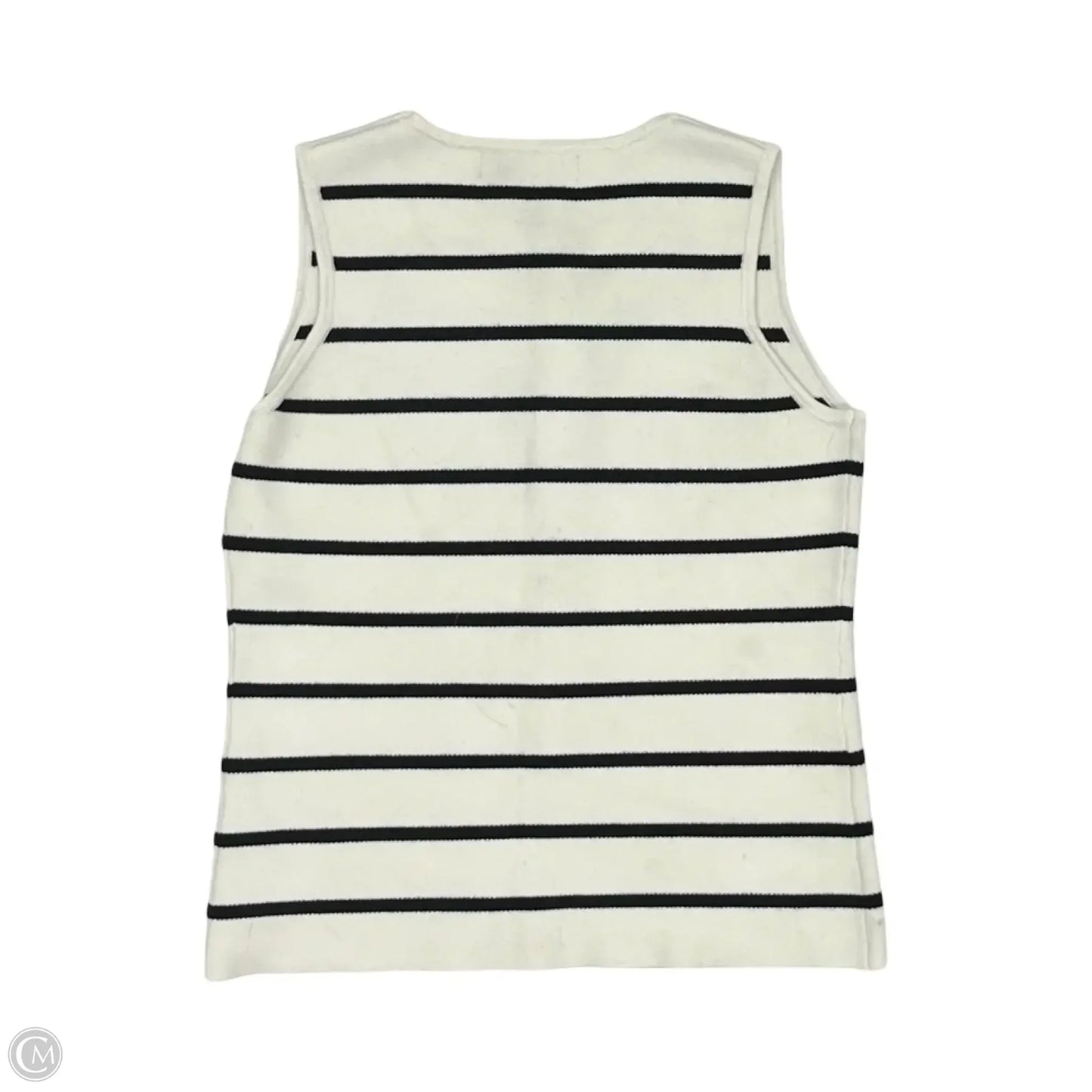 Vest Other By Primark In Black & White, Size: M