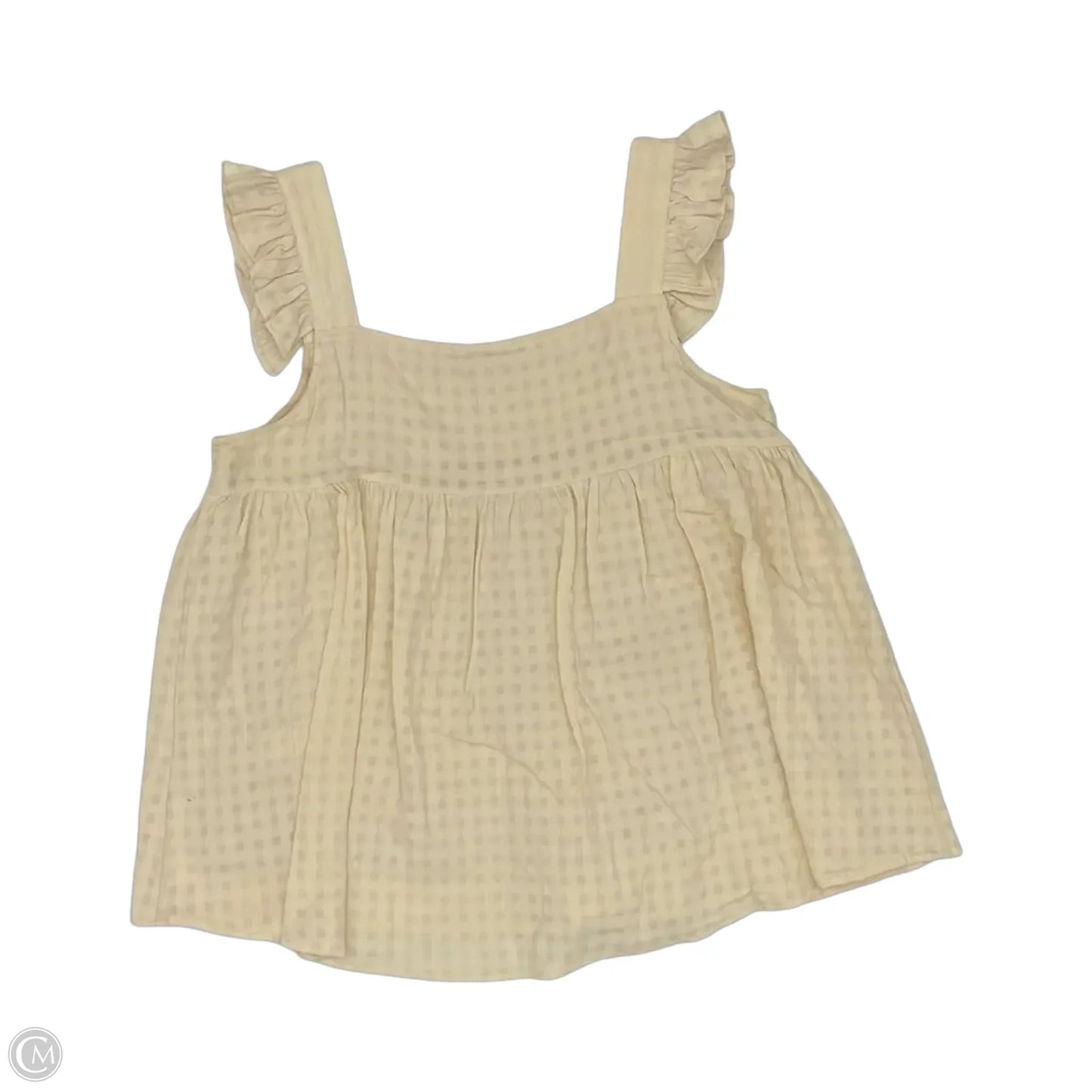 Blouse Sleeveless By By Together In Cream, Size: L