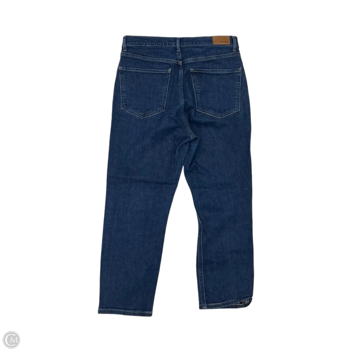 Jeans Straight By Express In Blue Denim, Size: 10