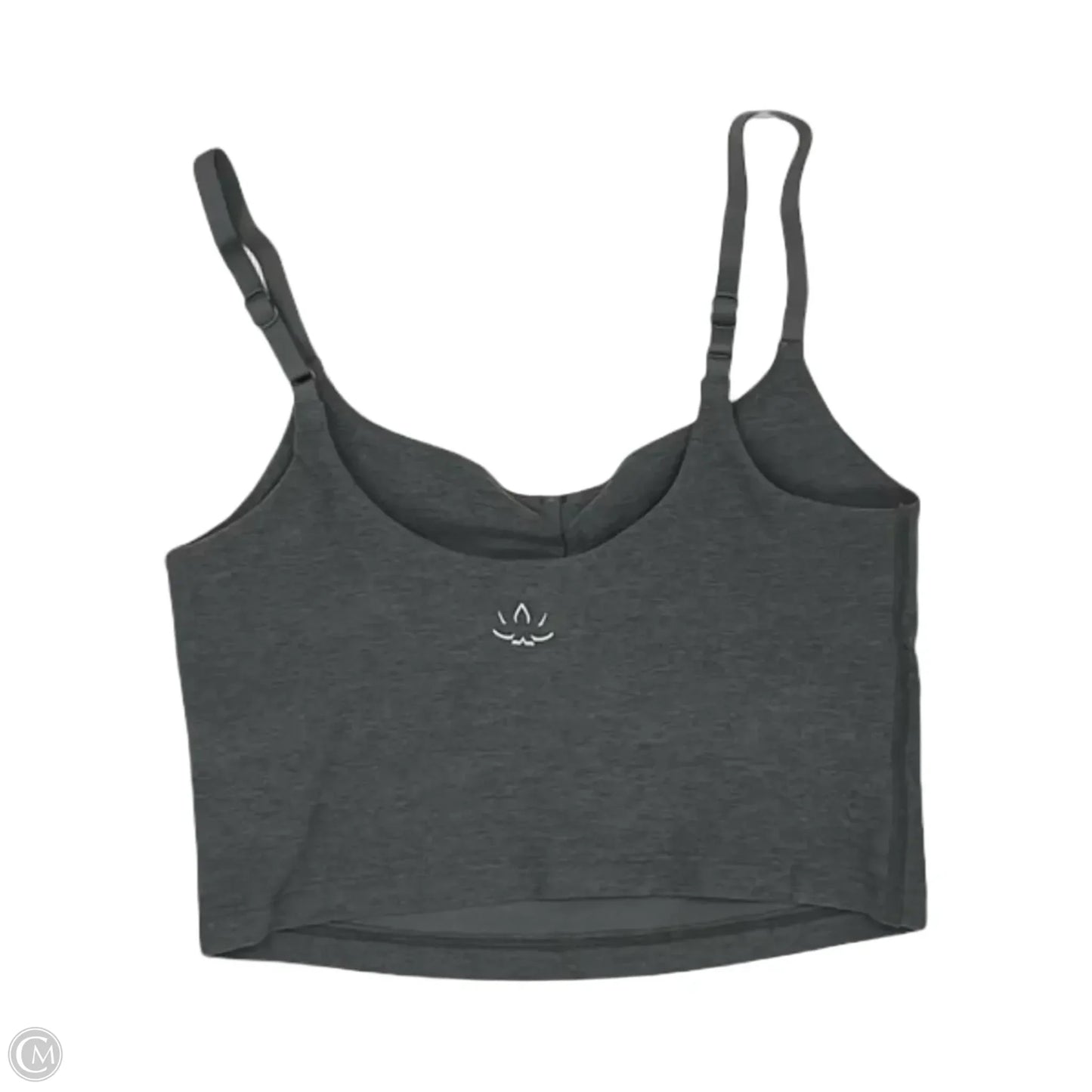 Athletic Tank Top By Beyond Yoga In Grey, Size: Xs