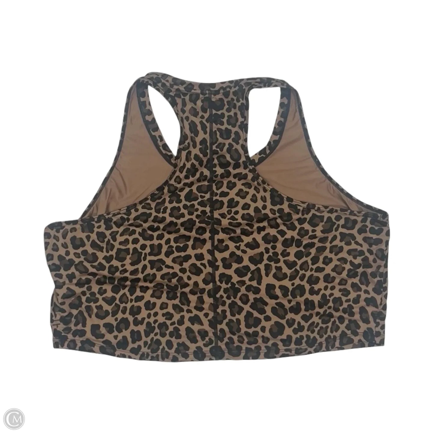 Athletic Tank Top By Nike Apparel In Animal Print, Size: Xxl