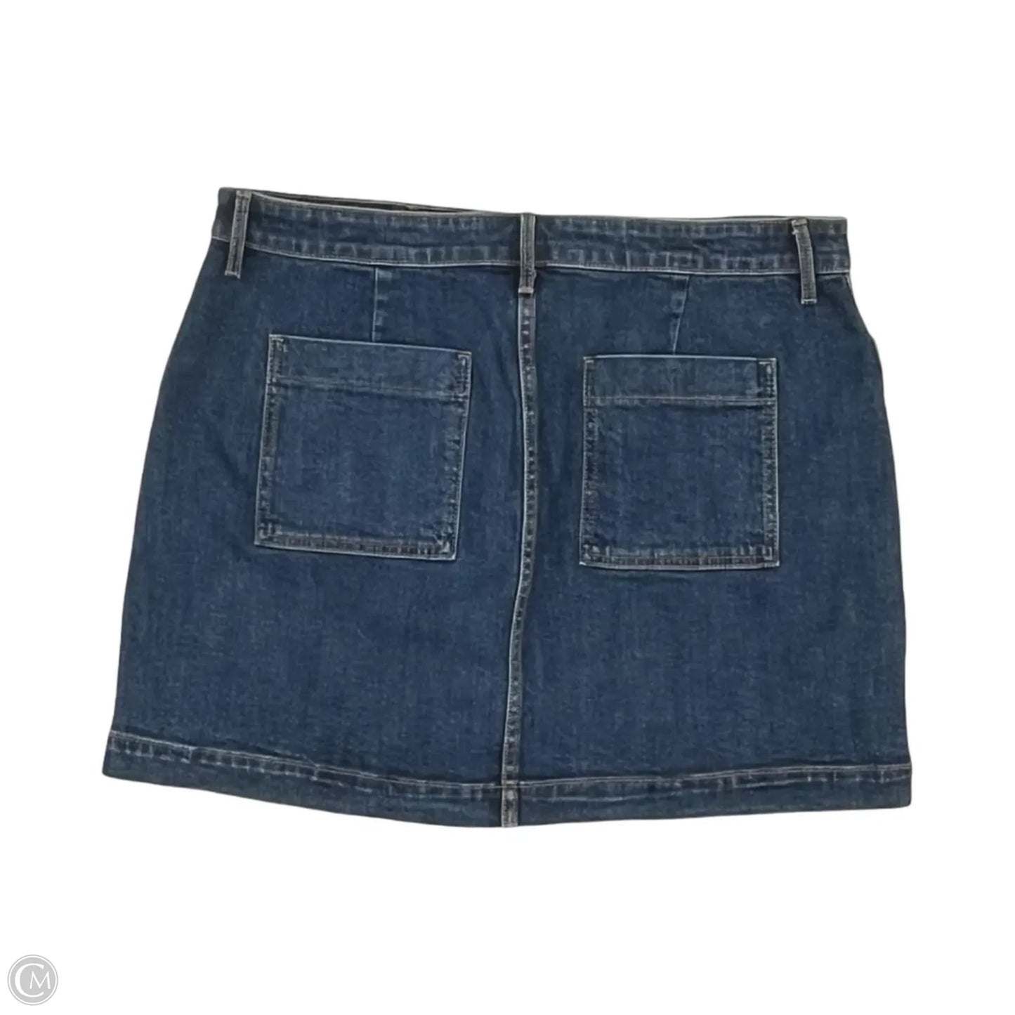 Skirt Mini & Short By Old Navy In Blue Denim, Size: 14