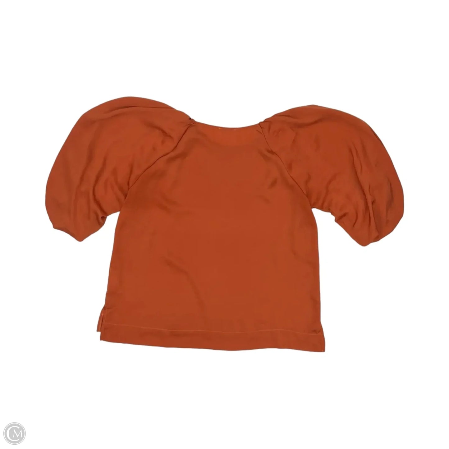 Blouse Short Sleeve By Umgee In Orange, Size: M