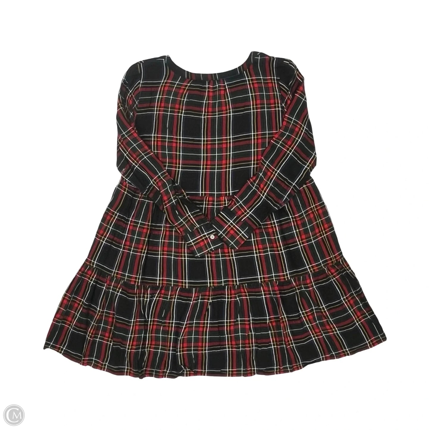 Dress Party Short By Loft In Plaid Pattern, Size: S