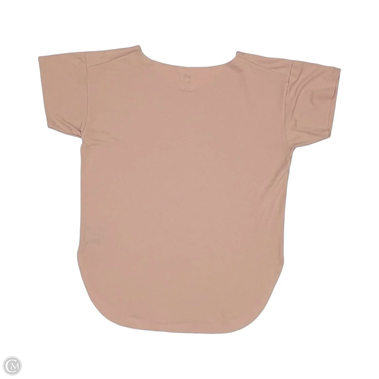 Athletic Top Short Sleeve By Uniqlo In Pink, Size: M