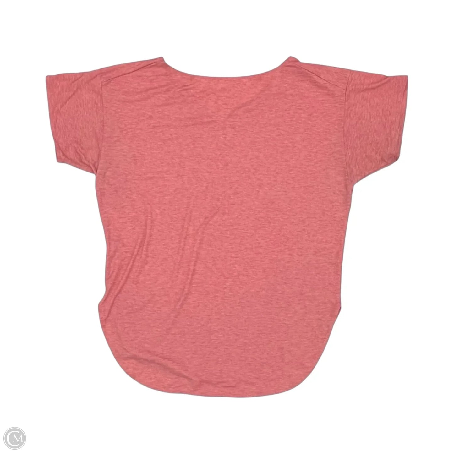 Athletic Top Short Sleeve By Uniqlo In Pink, Size: M
