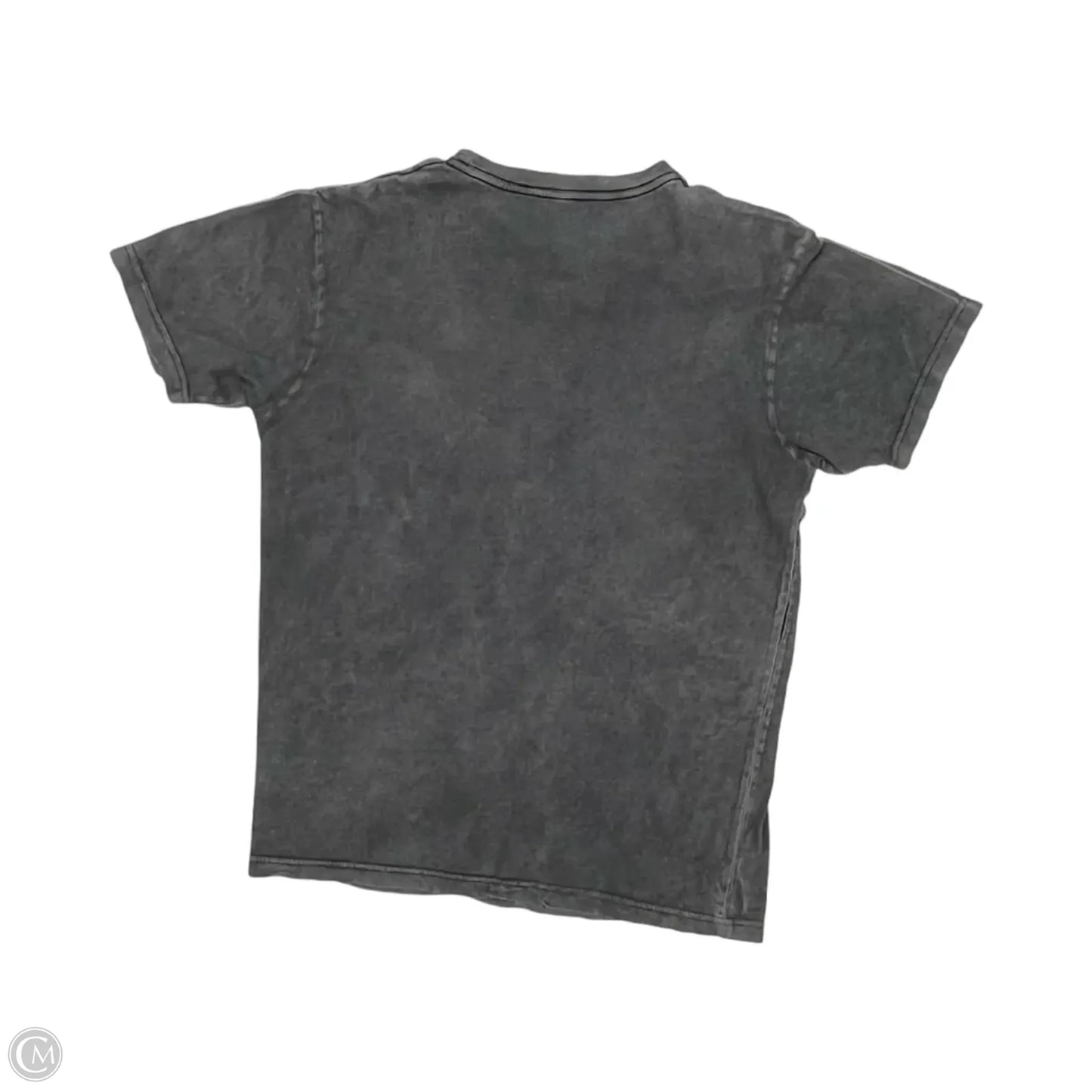 Top Short Sleeve By Clothes Mentor In Grey, Size: M