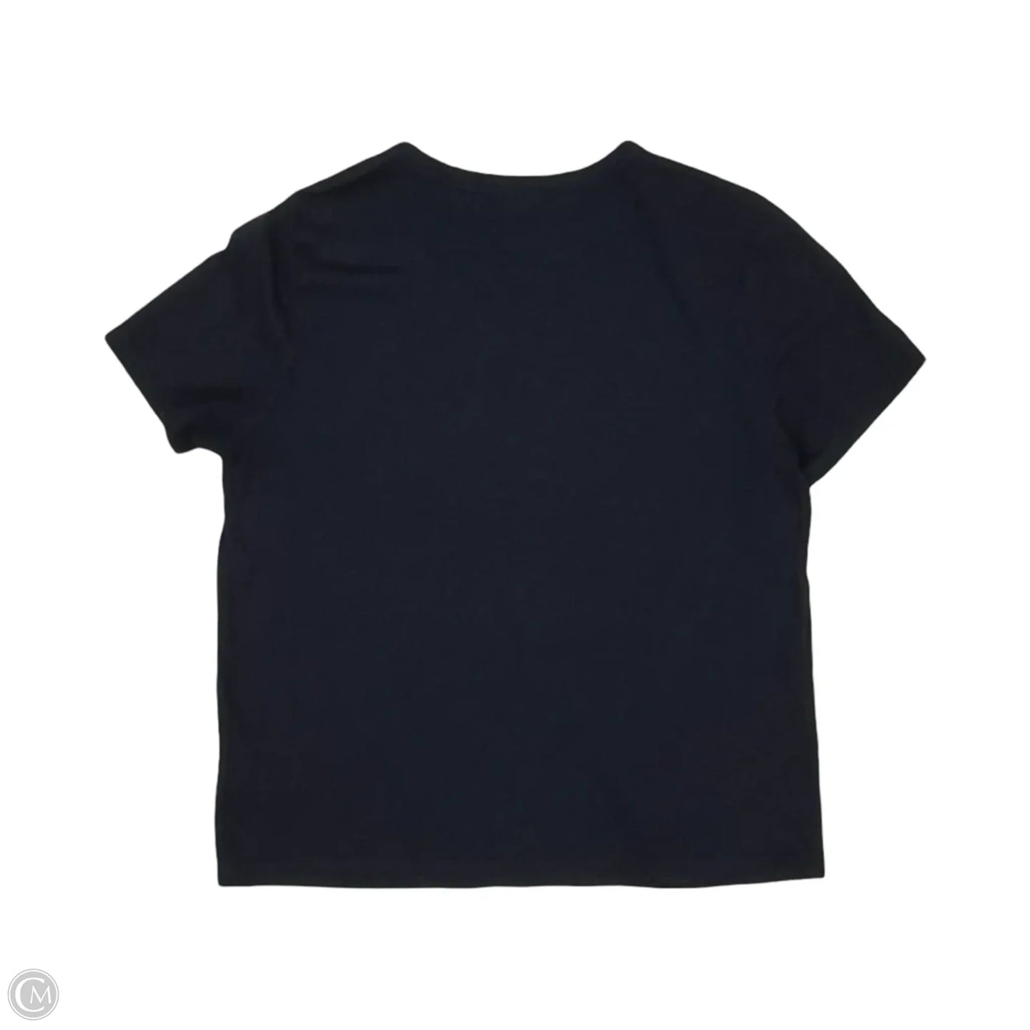 Top Short Sleeve By Old Navy In Navy, Size: M