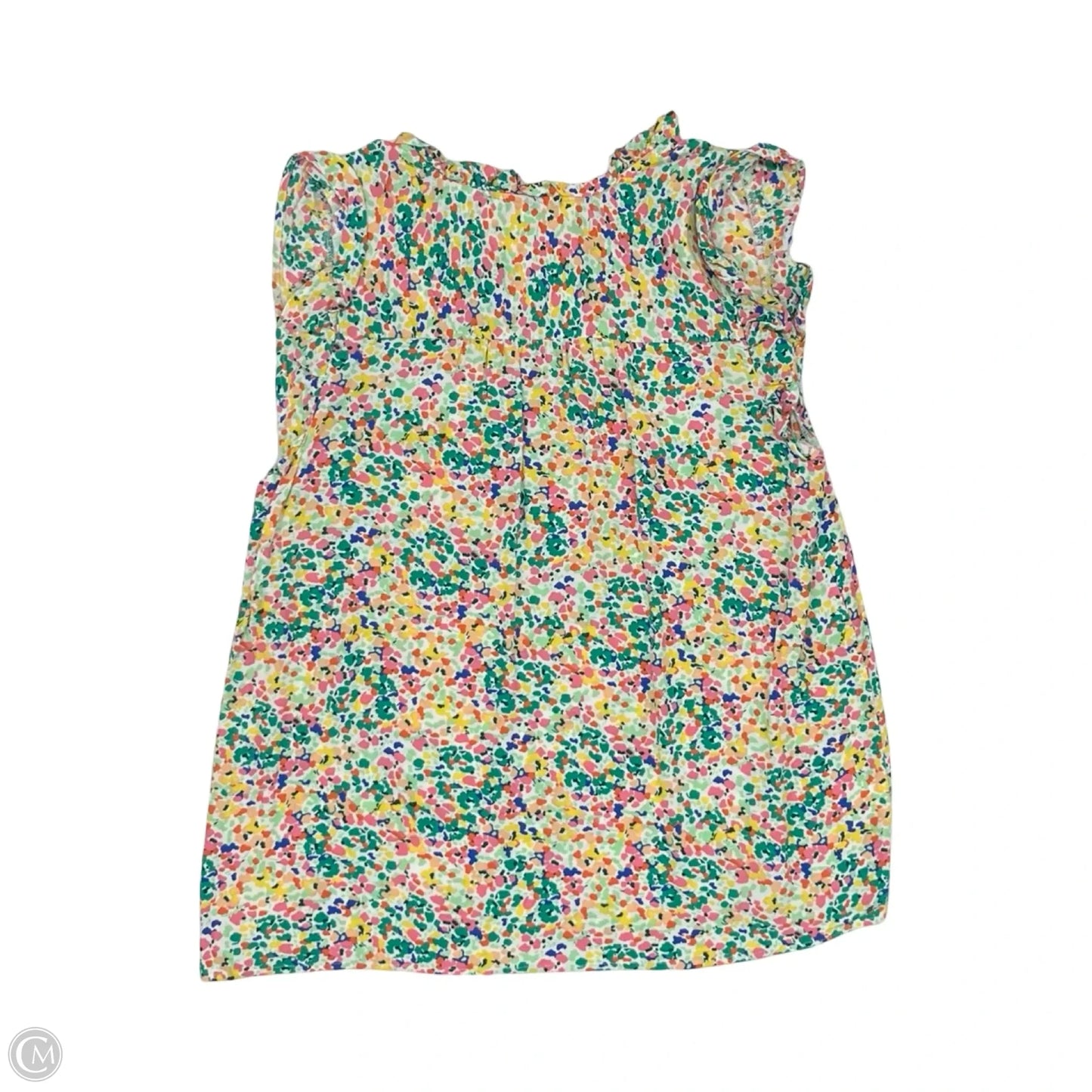 Blouse Sleeveless By Loft In Floral Print, Size: S