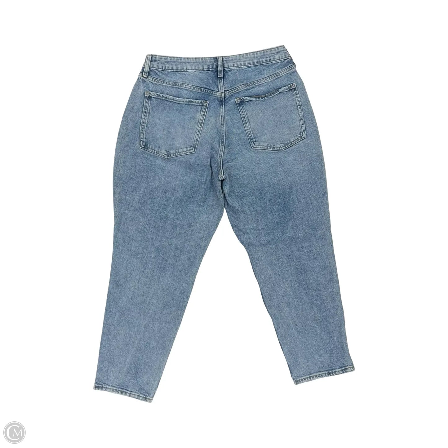 Jeans Straight By Old Navy In Blue Denim, Size: 14