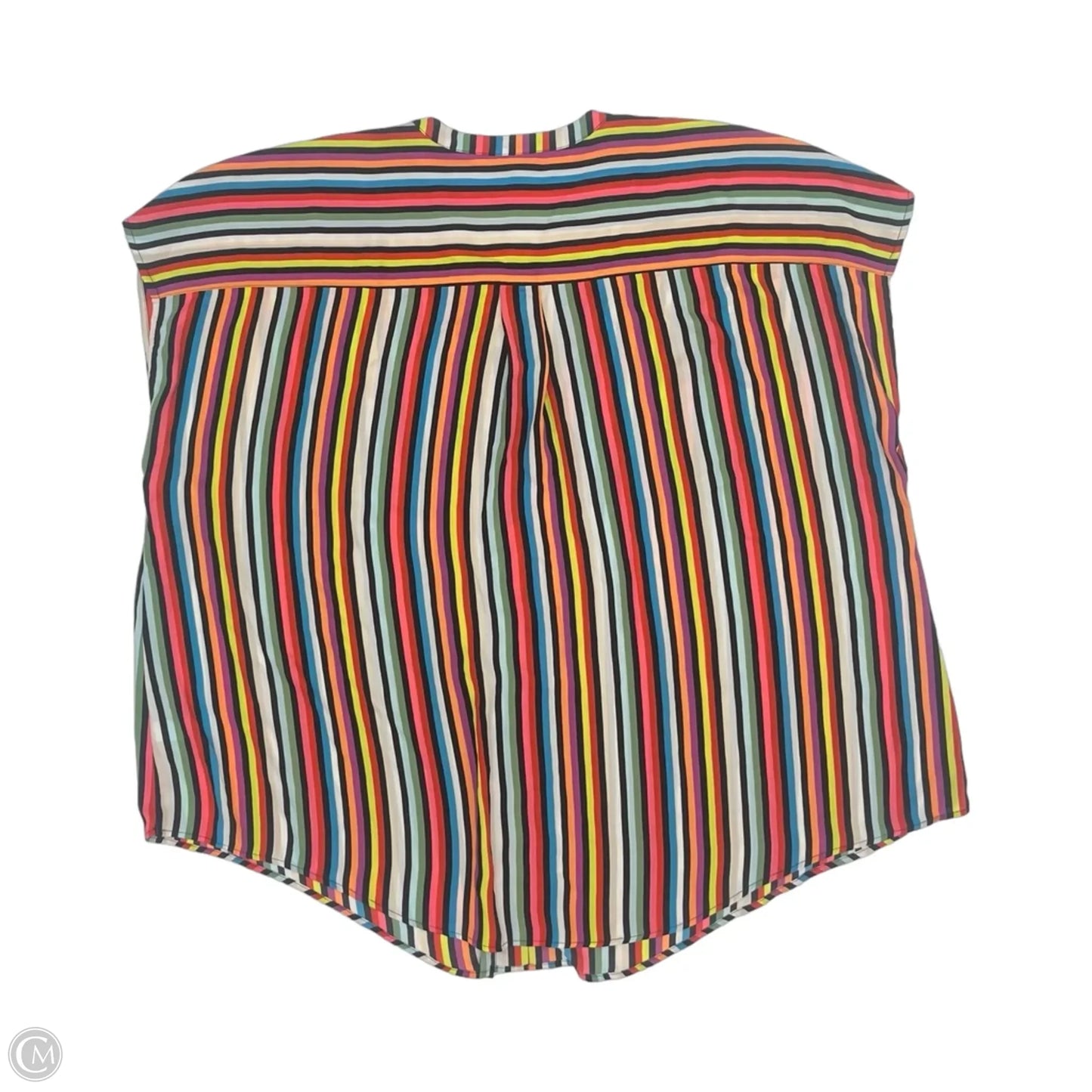 Blouse Short Sleeve By Torrid In Rainbow Print, Size: 4x