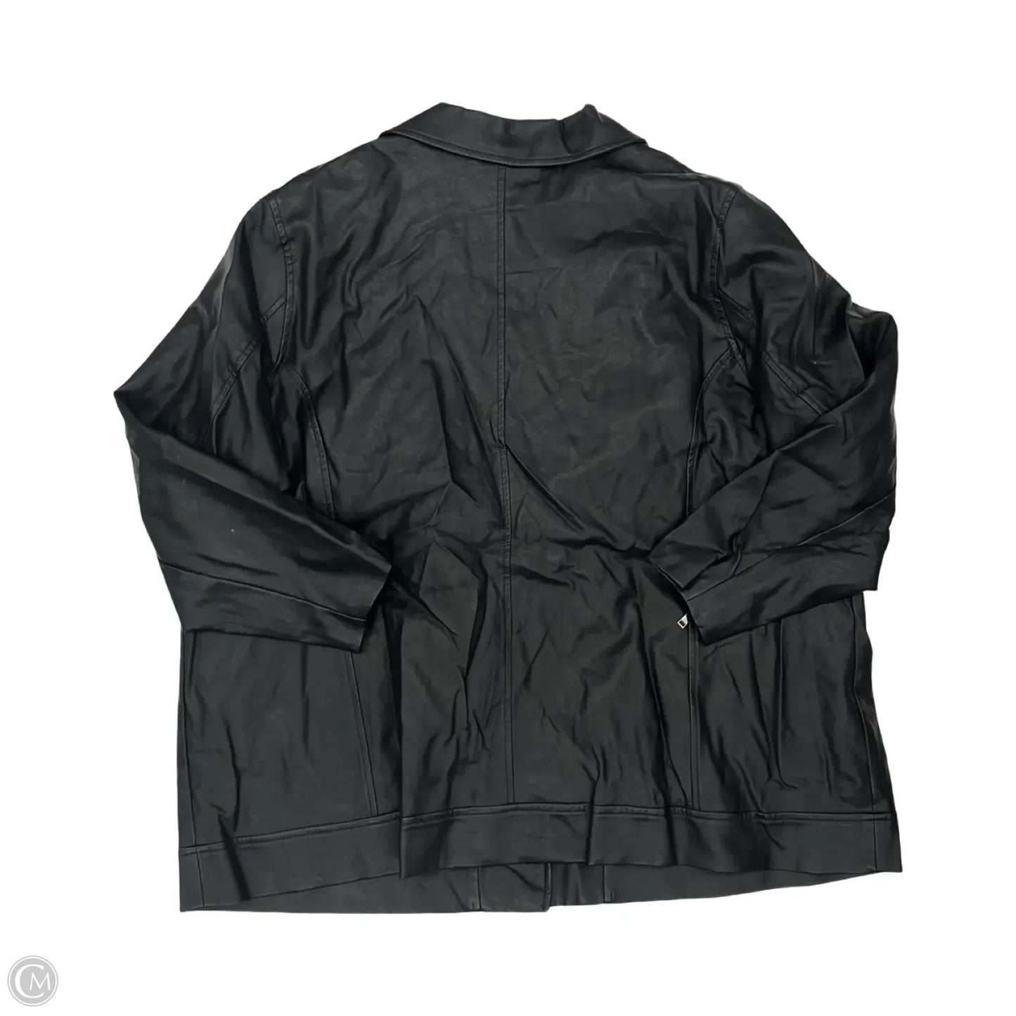 Jacket Moto By Old Navy In Black, Size: 4x