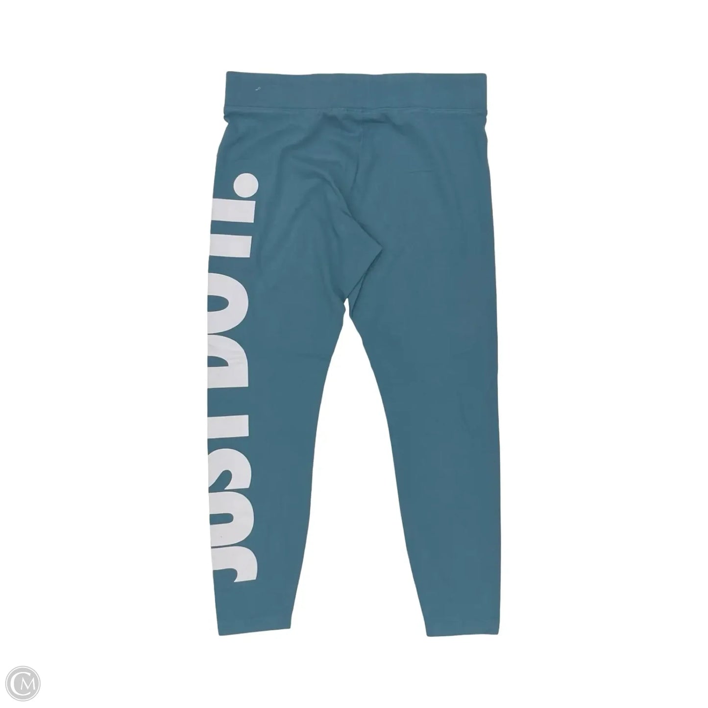 Athletic Leggings By Nike Apparel In Blue, Size: Xl