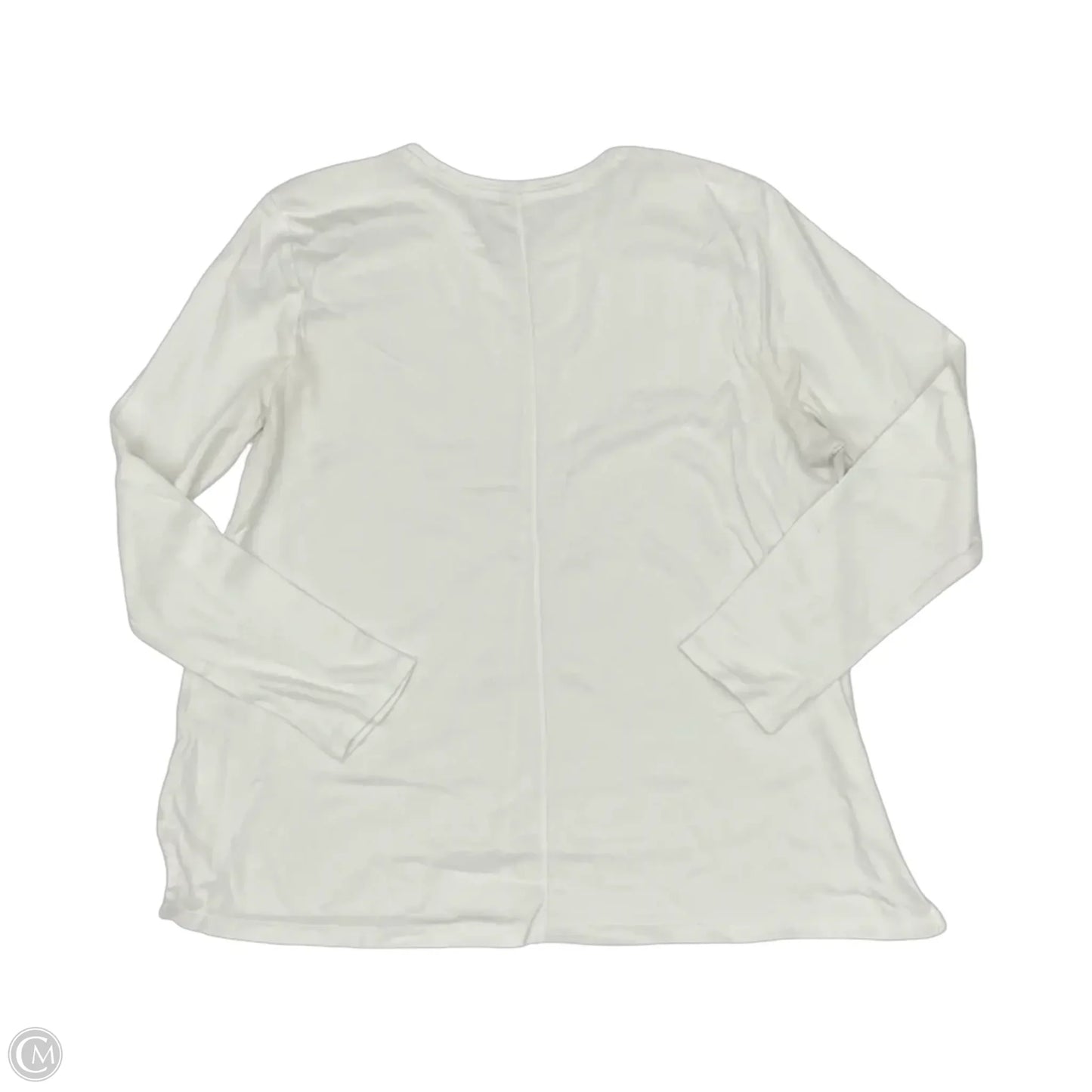 Top Long Sleeve By J. Jill In White, Size: Xl