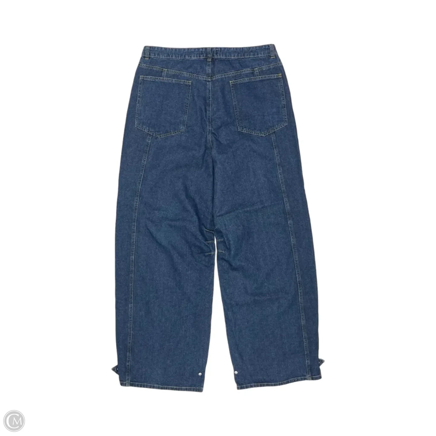 Jeans Wide Leg By Steve Madden In Blue Denim, Size: 14