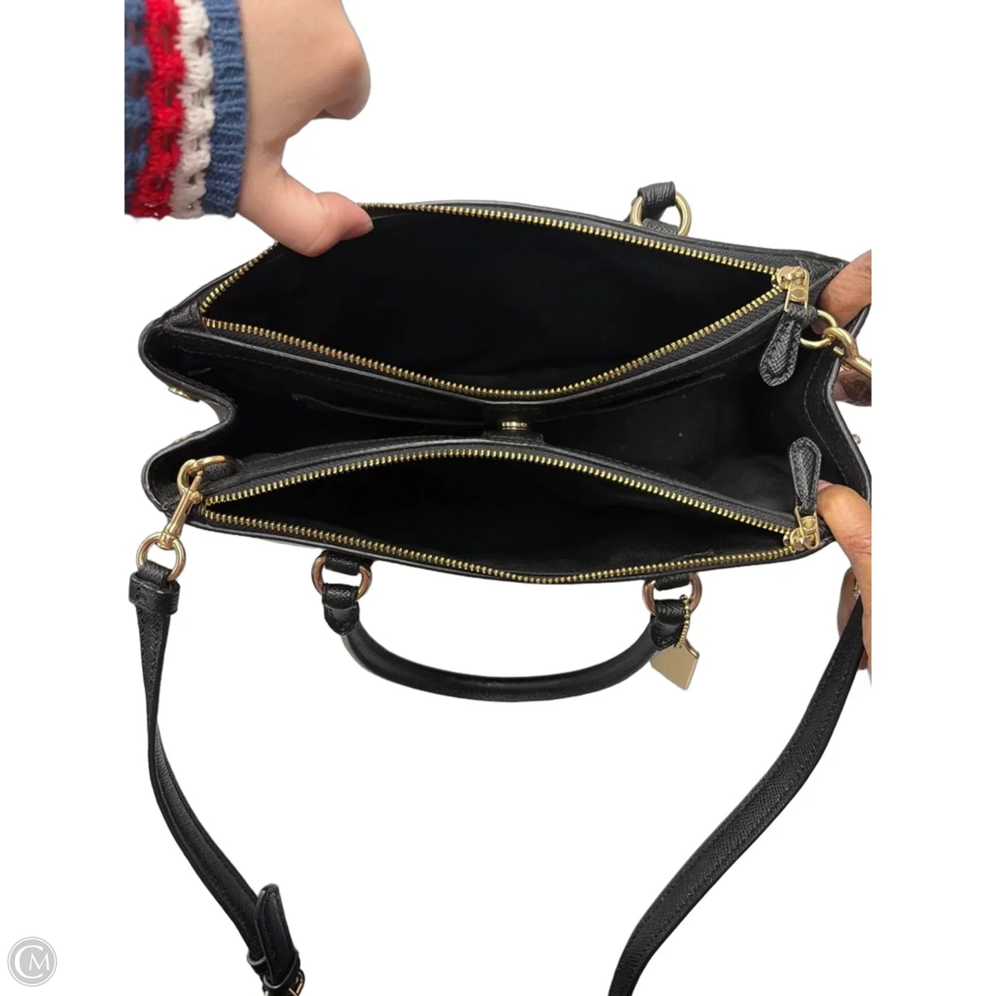 Handbag Designer By Coach, Size: Medium