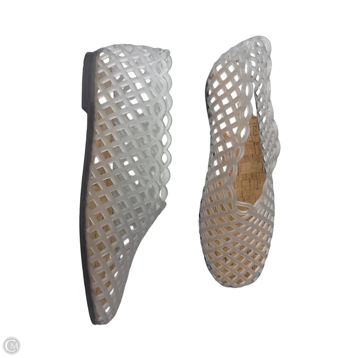 Sandals Flats By Steve Madden In Clear, Size: 9