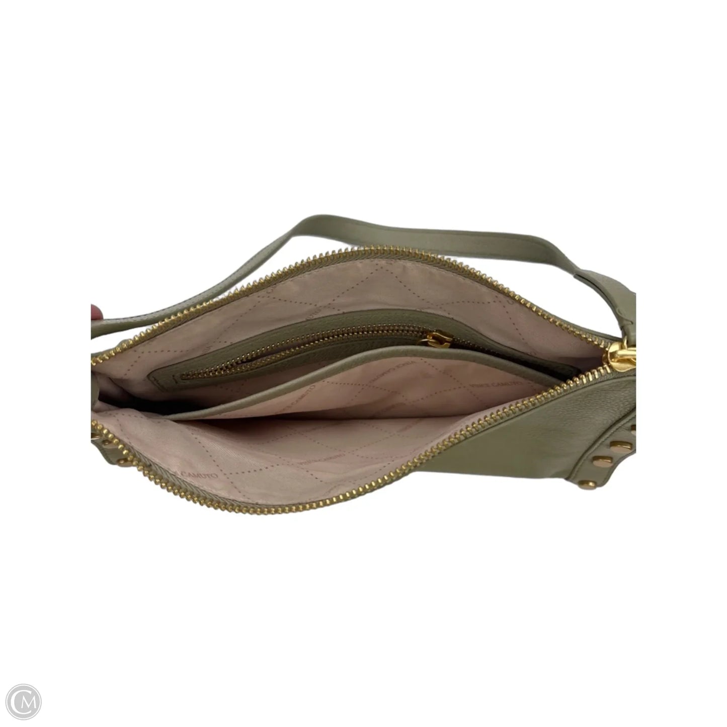 Handbag Leather By Vince Camuto, Size: Small
