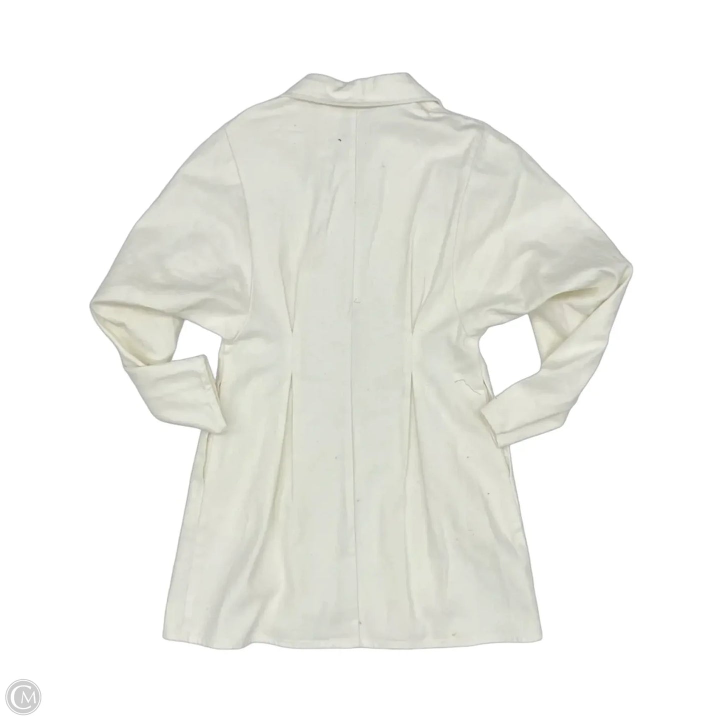 Dress Casual Short By Grey Lab In White Denim, Size: L