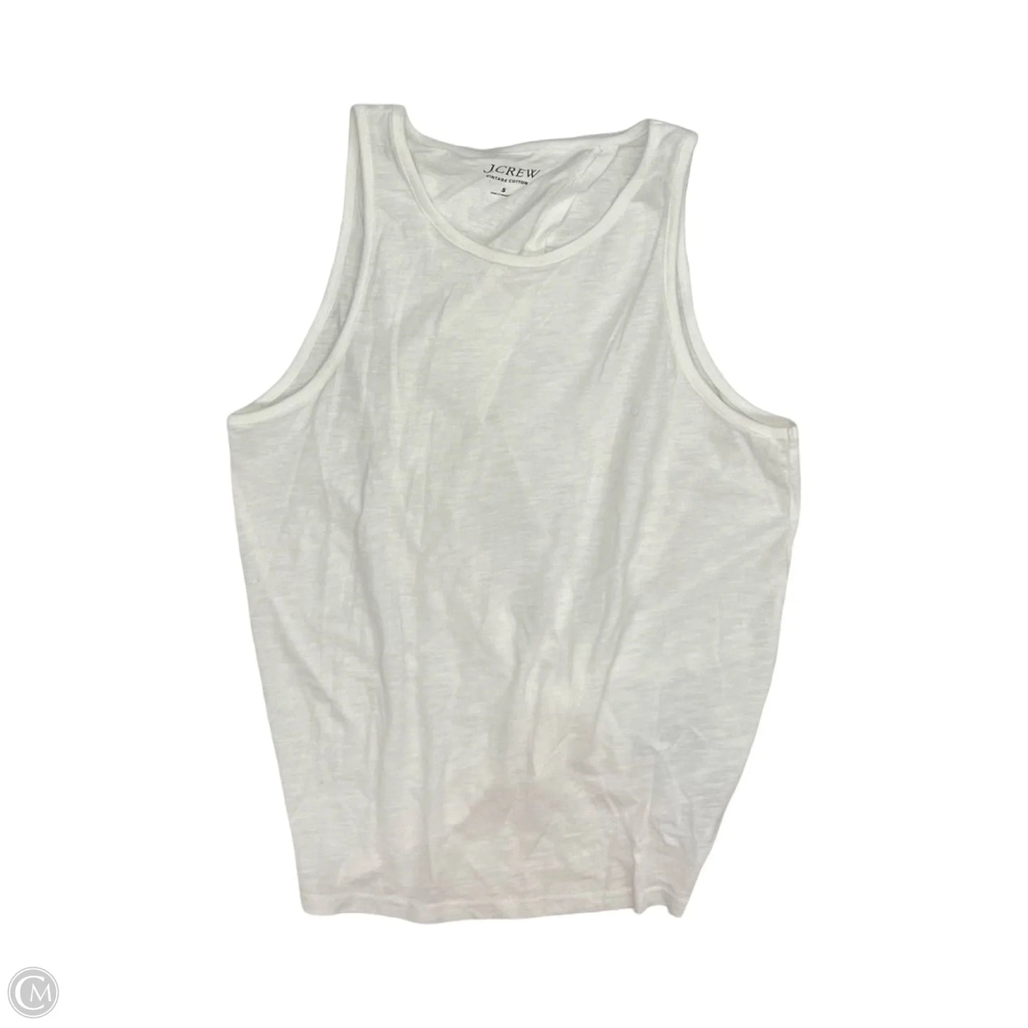 Top Sleeveless By J. Crew In White, Size: S