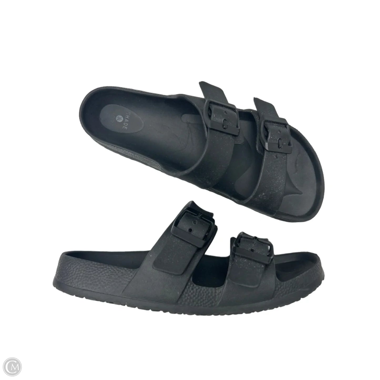 Sandals Flats By Shade & Shore In Black, Size: 9