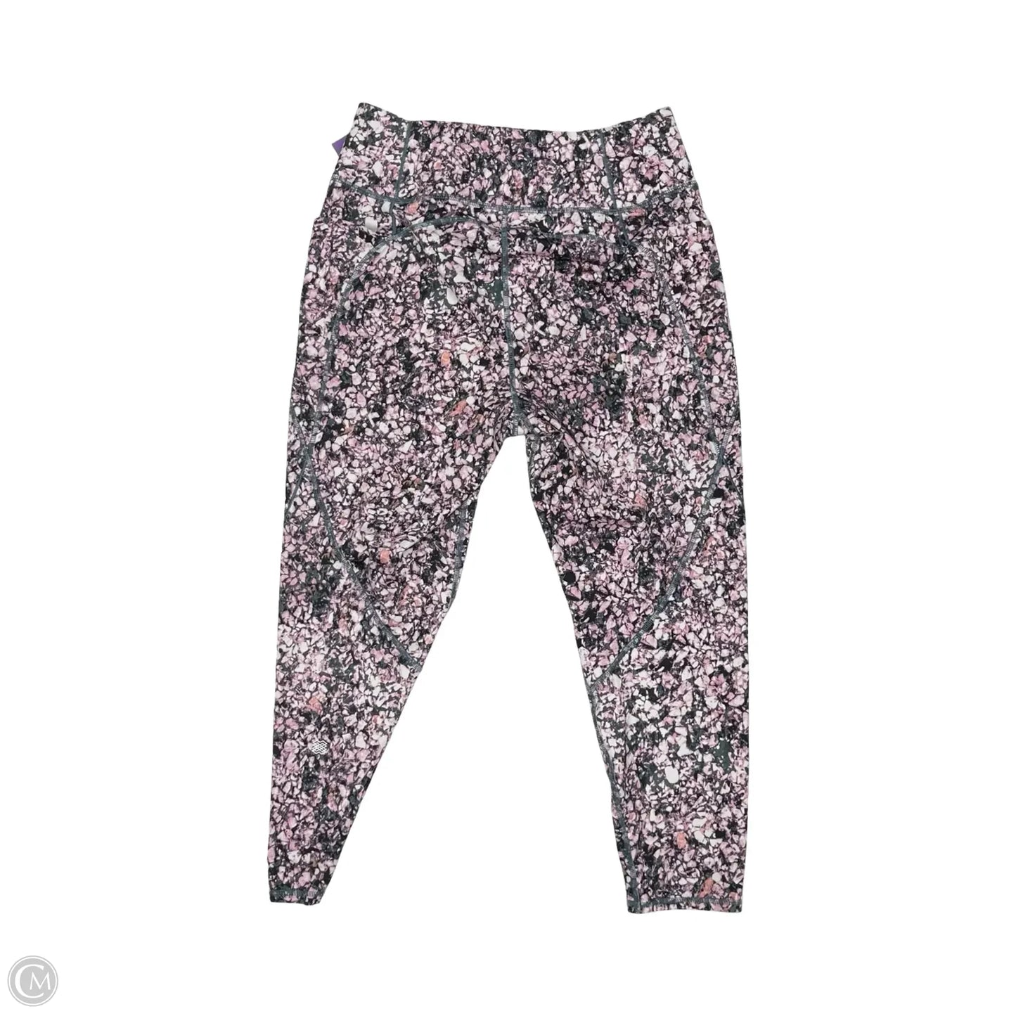 Athletic Leggings By Flx In Pink & Purple, Size: Xl