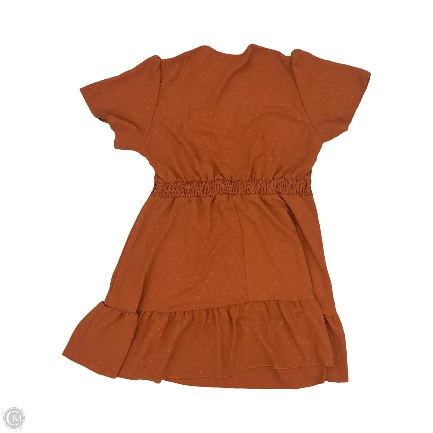 Dress Party Short By Clothes Mentor In Orange, Size: Xl
