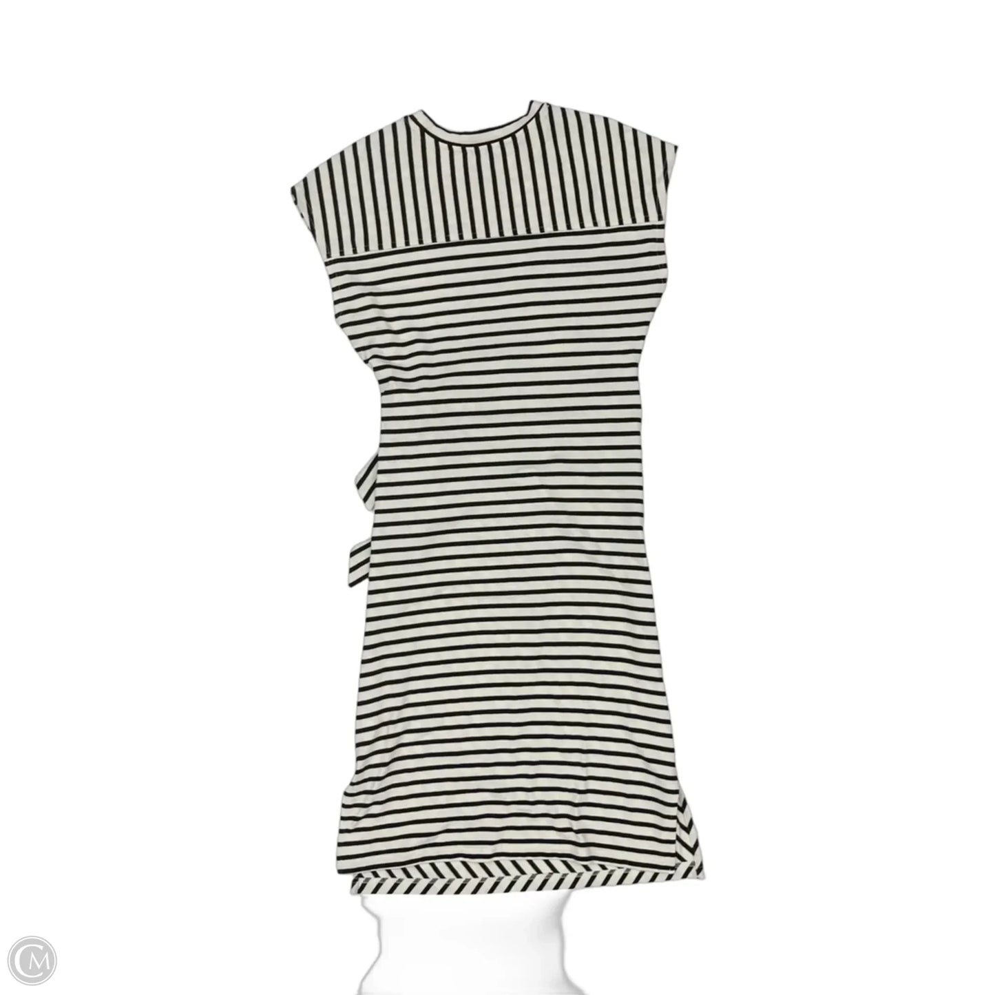 Dress Party Midi By Grace + Karma In Black & Cream, Size: S