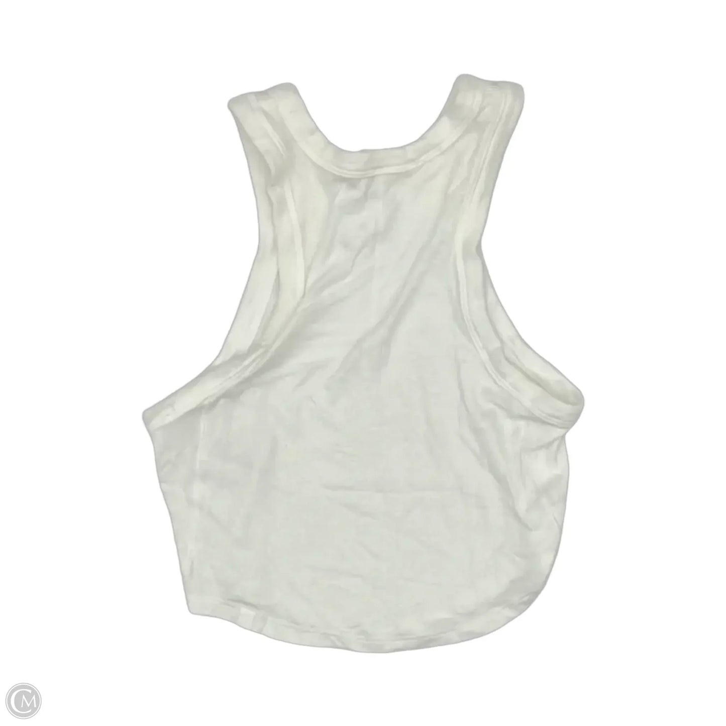 Athletic Tank Top By Lululemon In White, Size: Xs