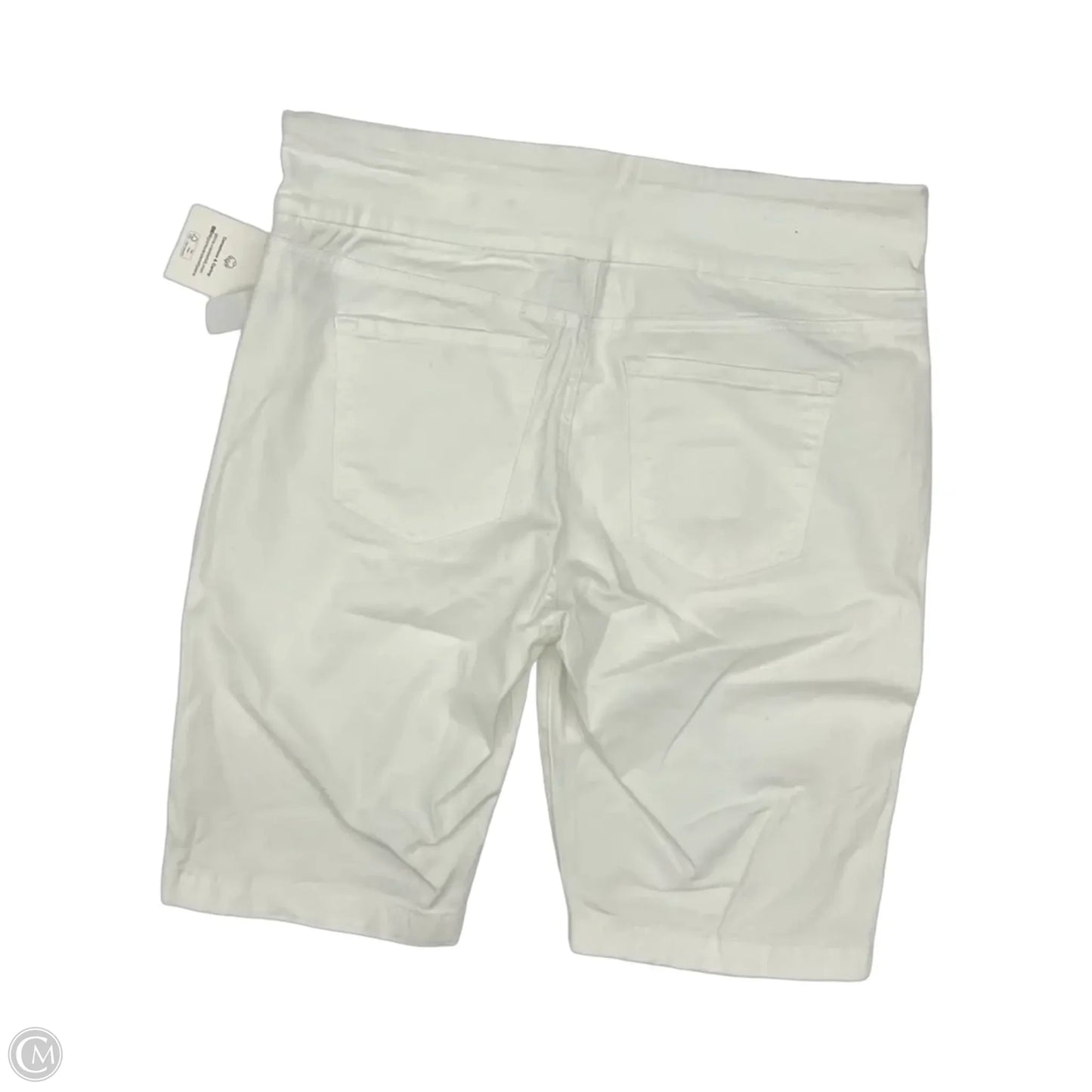 Shorts By Gloria Vanderbilt In White, Size: 14