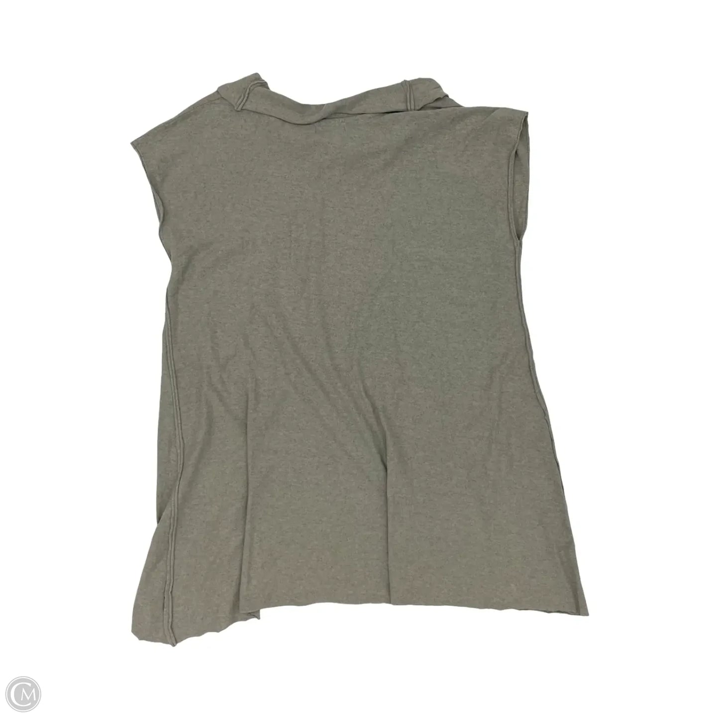 Tunic Sleeveless By Fenini In Grey, Size: L