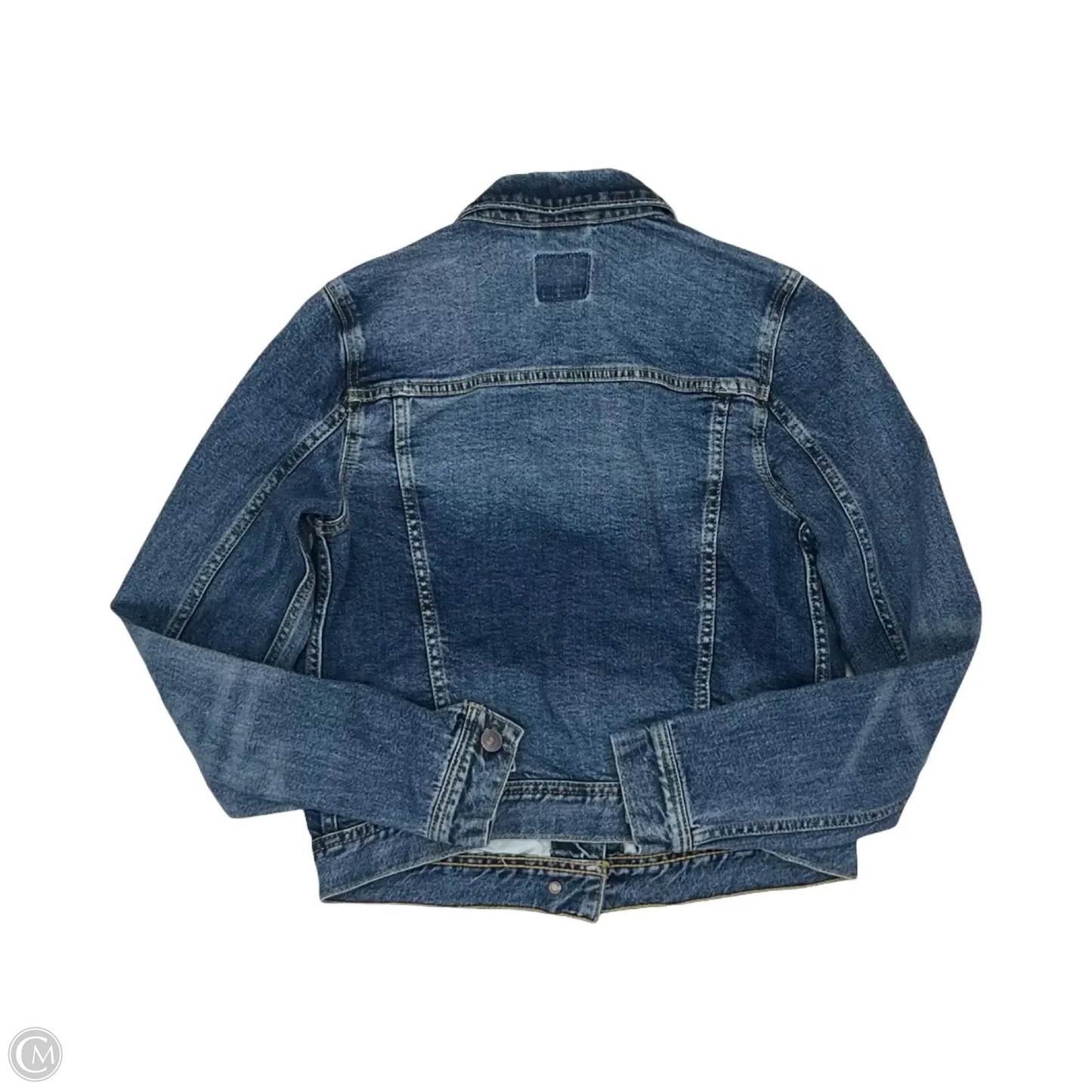 Jacket Denim By American Eagle In Blue Denim, Size: Xs