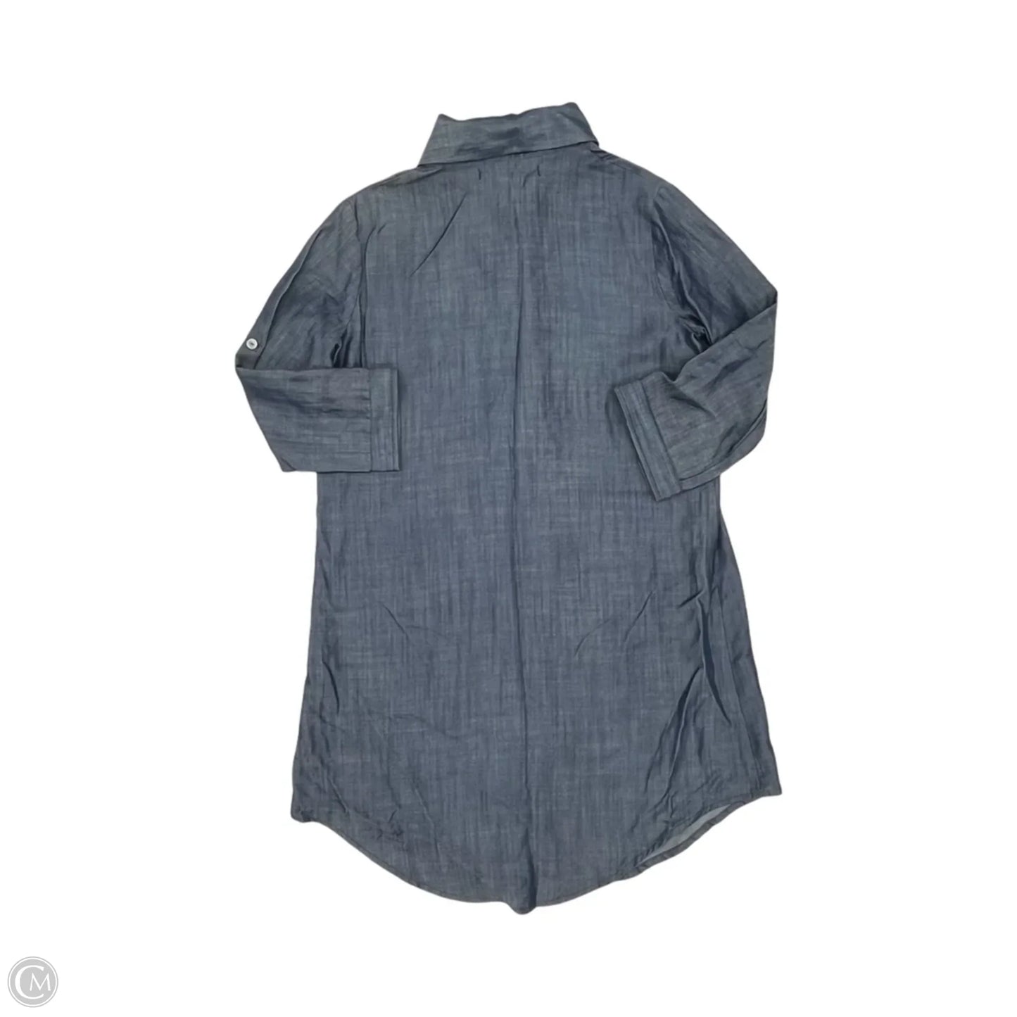Dress Casual Short By Clothes Mentor In Blue Denim, Size: M